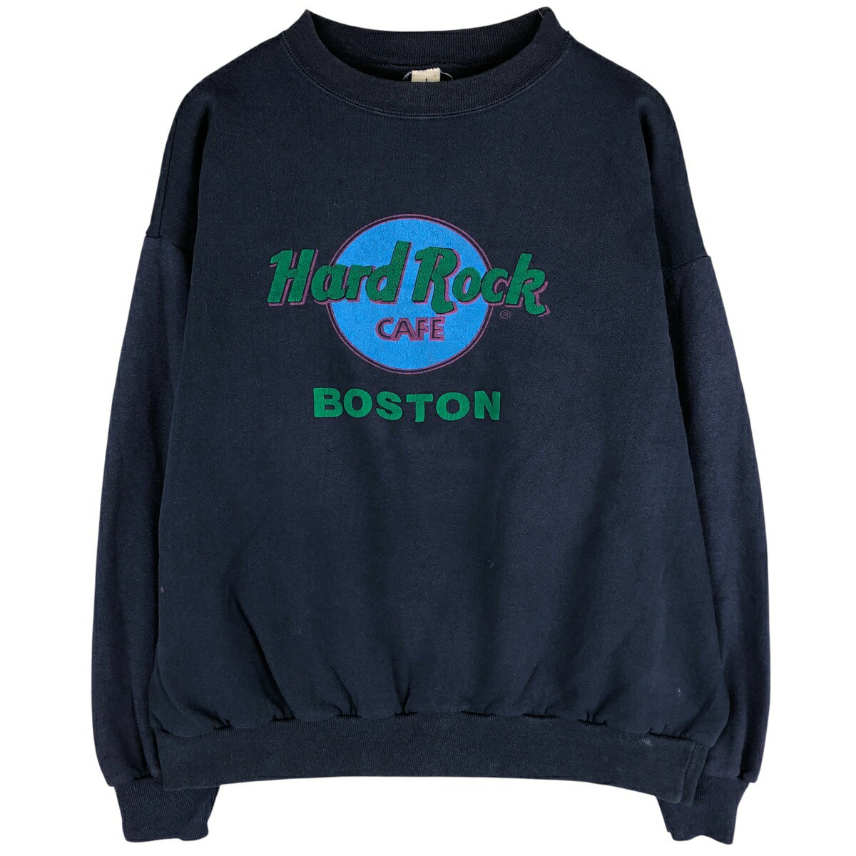 古着 HARD ROCK CAFE ハードロックカフェ アドバタイジング スウェットシャツ トレーナー USA製 メンズL相当 /eaa601036 【中古】 【251124】 【NH-2508】