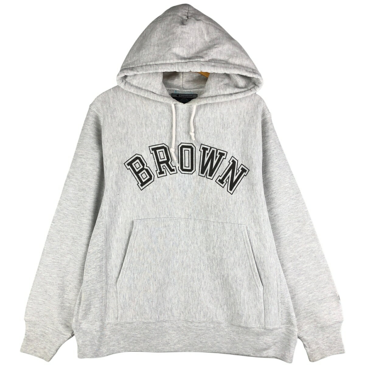 古着 チャンピオン Champion ORIGINAL REVERSE WEAVE オリジナルリバースウィーブ カレッジ スウェットプルオーバーパーカー メンズM相当 BROWN ブラウン大学 /eaa601450 【中古】 【251127】
