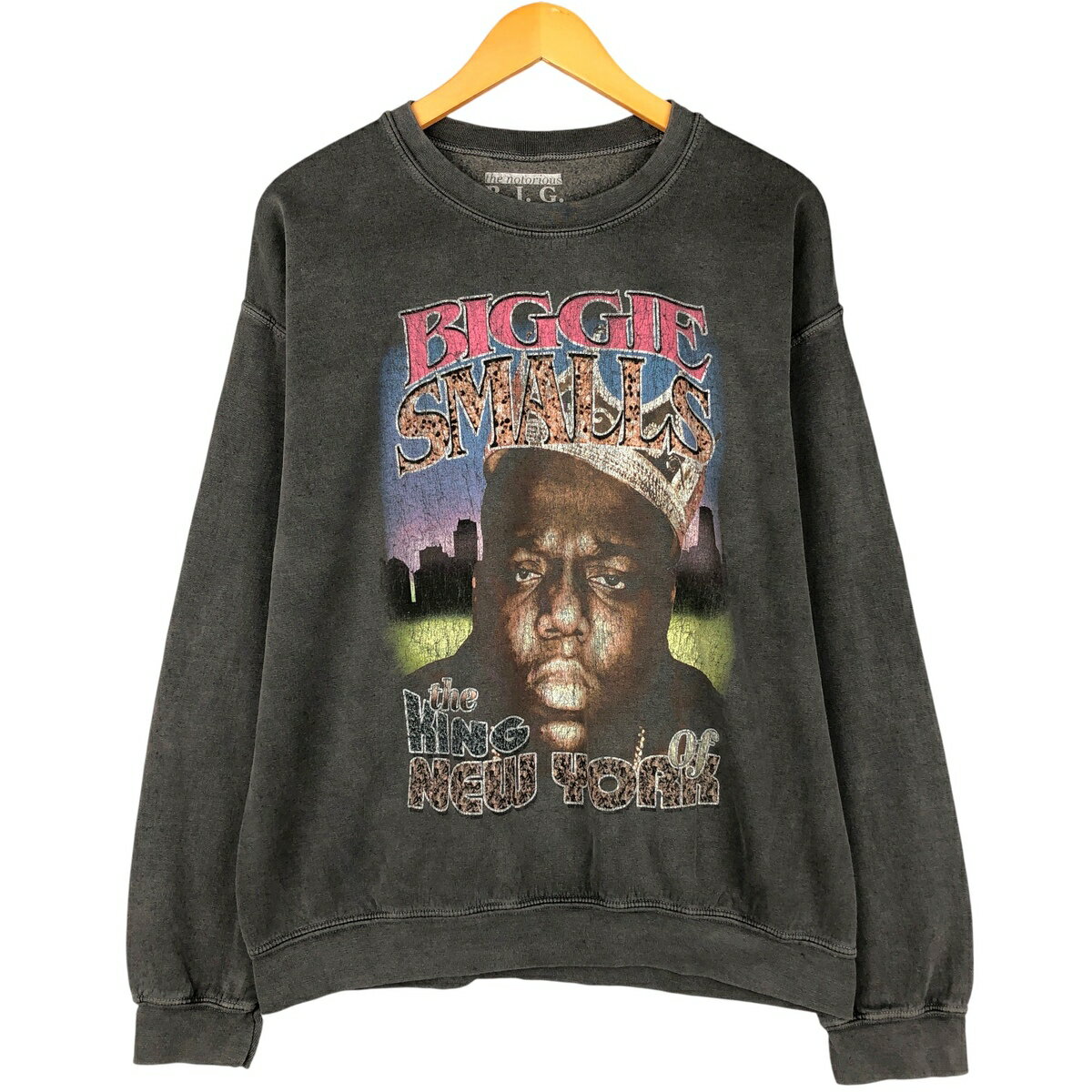 古着 The Notorious B.I.G. ノトーリアス B.I.G. ラップ スウェットシャツ トレーナー メンズM相当 /eaa601532 【中古】 【251124】