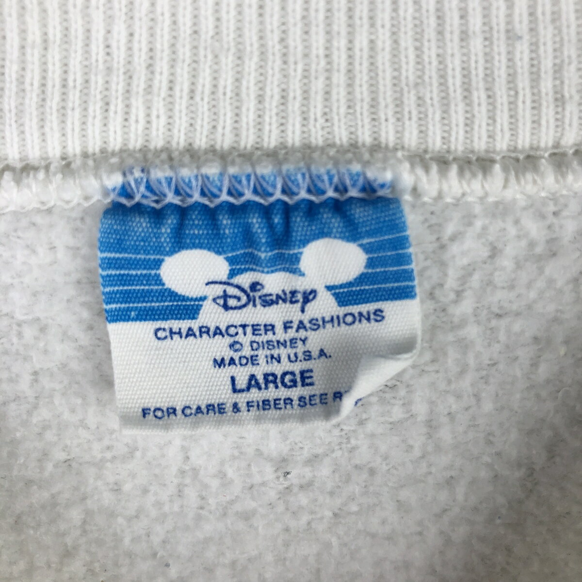 古着 80'S MICKEY MOUSE ミッキーマウス キャラクタースウェットシャツ トレーナー USA製 メンズL相当 ヴィンテージ /eaa601647 【中古】 【251124】 【NH-2508】
