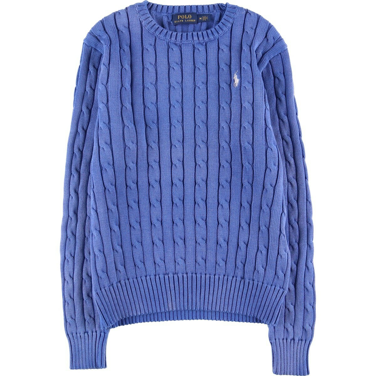 古着 ラルフローレン Ralph Lauren POLO RALPH LAUREN ケーブル編み コットンニットセーター レディースM相当 /eaa601762 【中古】 【251120】 【Elulu/エルル】 【SS2603_10】