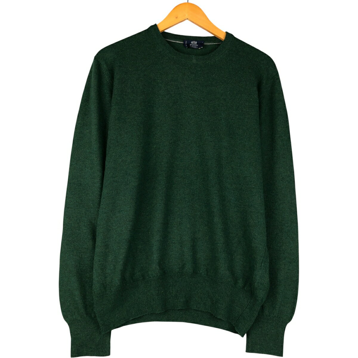 古着 BOGGI ウールニットセーター イタリア製 メンズM相当 /eaa601790 【中古】 【251121】 【ss2601_30】