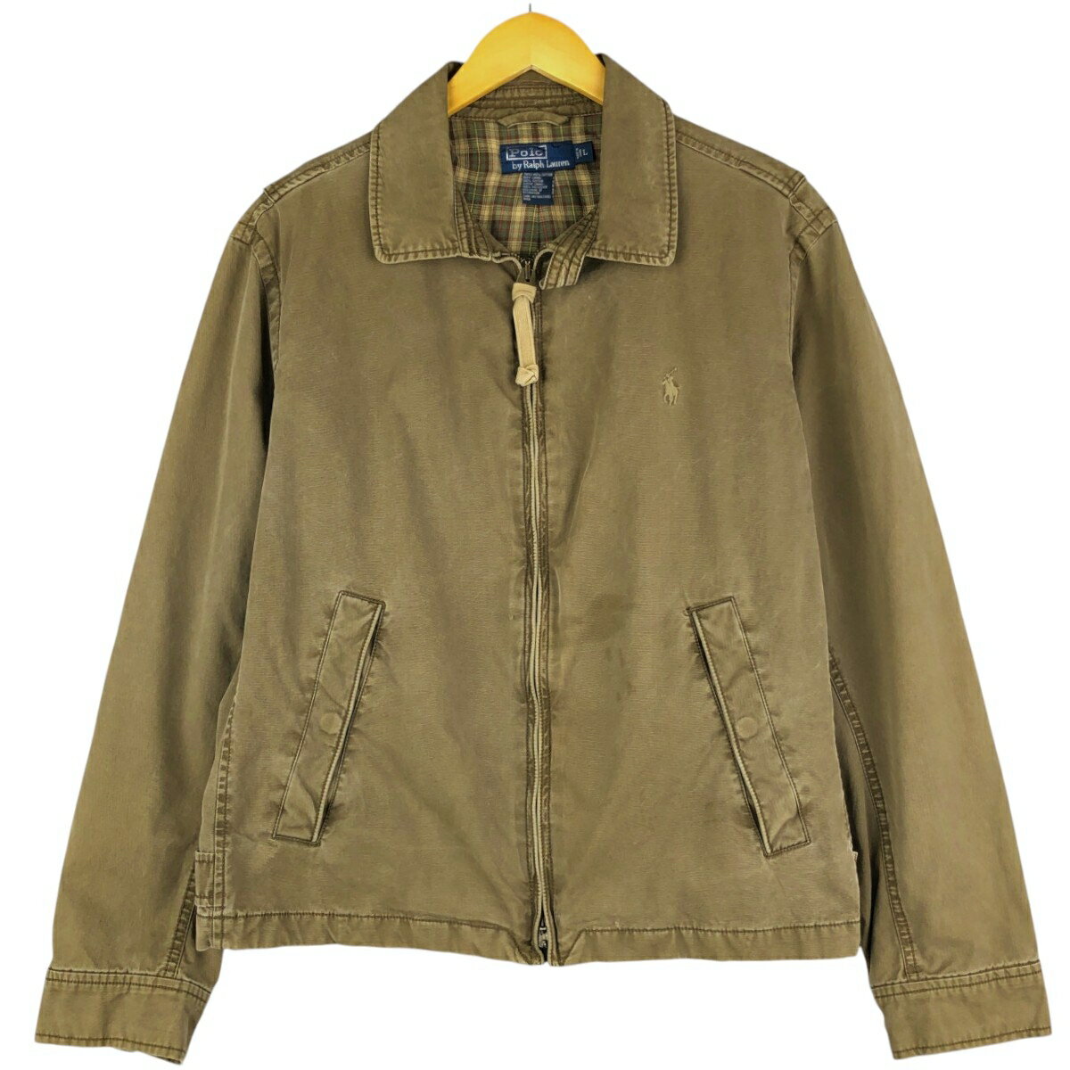 楽天市場】ラルフローレン スイングトップ（カラーカーキグリーン