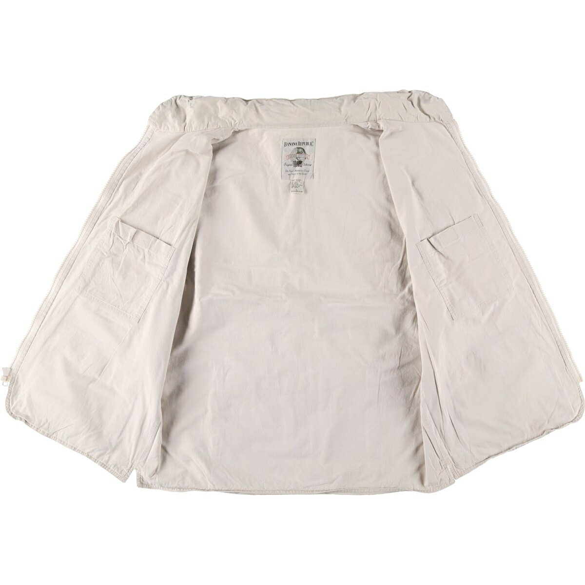 古着 90'S バナナリパブリック BANANA REPUBLIC サファリベスト メンズL相当 /eaa602040 【中古】 【251229】