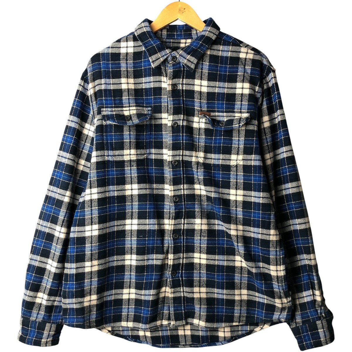 古着 オービス ORVIS 長袖 フランネルチェックシャツ メンズL相当 /eaa602281 【中古】 【251129】