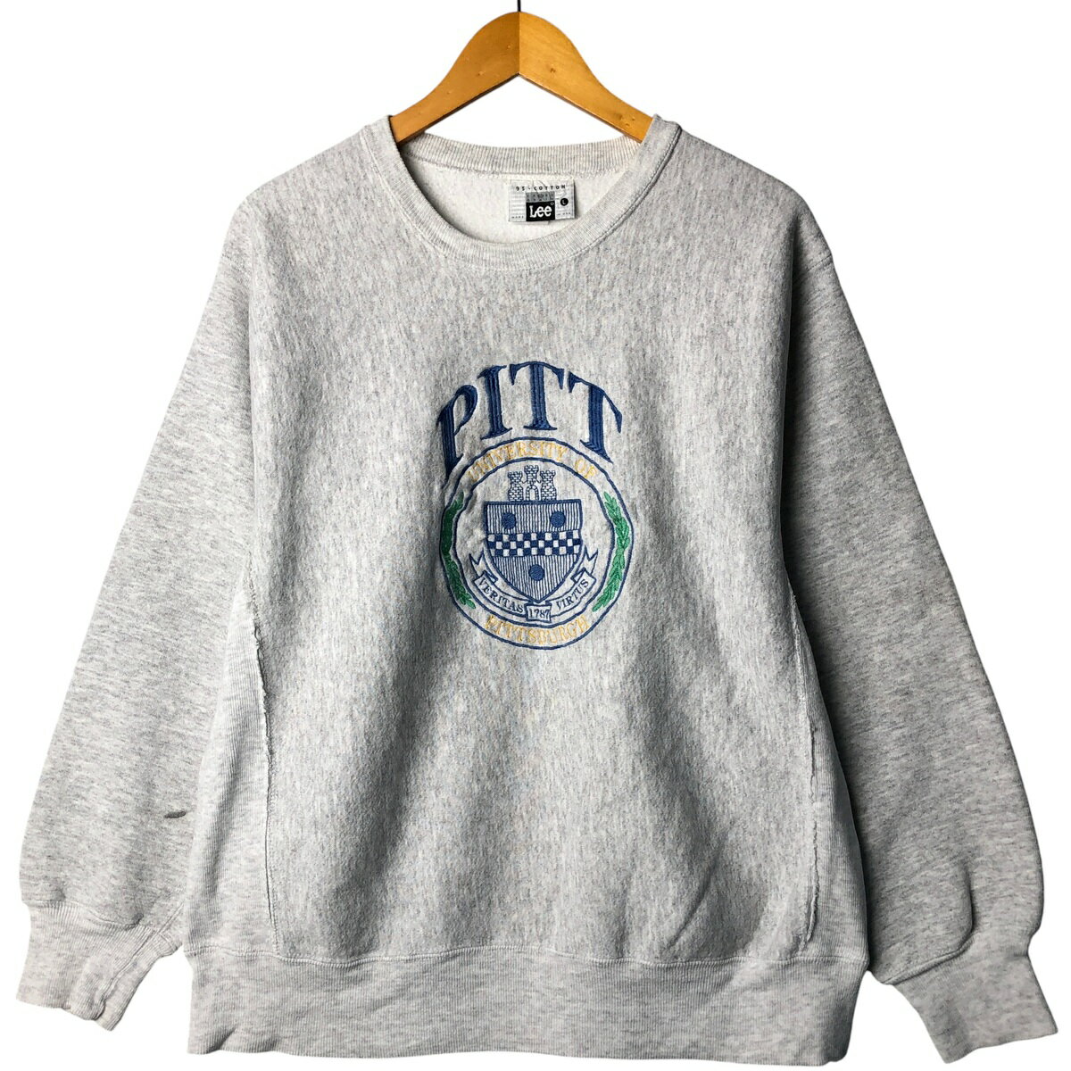 Rakuten - 古着 90'S リー Lee カレッジスウェットシャツ トレーナー USA製 メンズL相当 ヴィンテージ /eaa602302 【中古】 【251127】