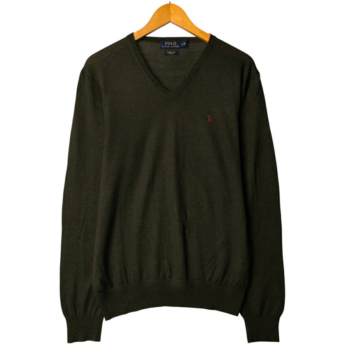 楽天市場】ポロ ラルフローレン メリノウール Vネック セーターの通販