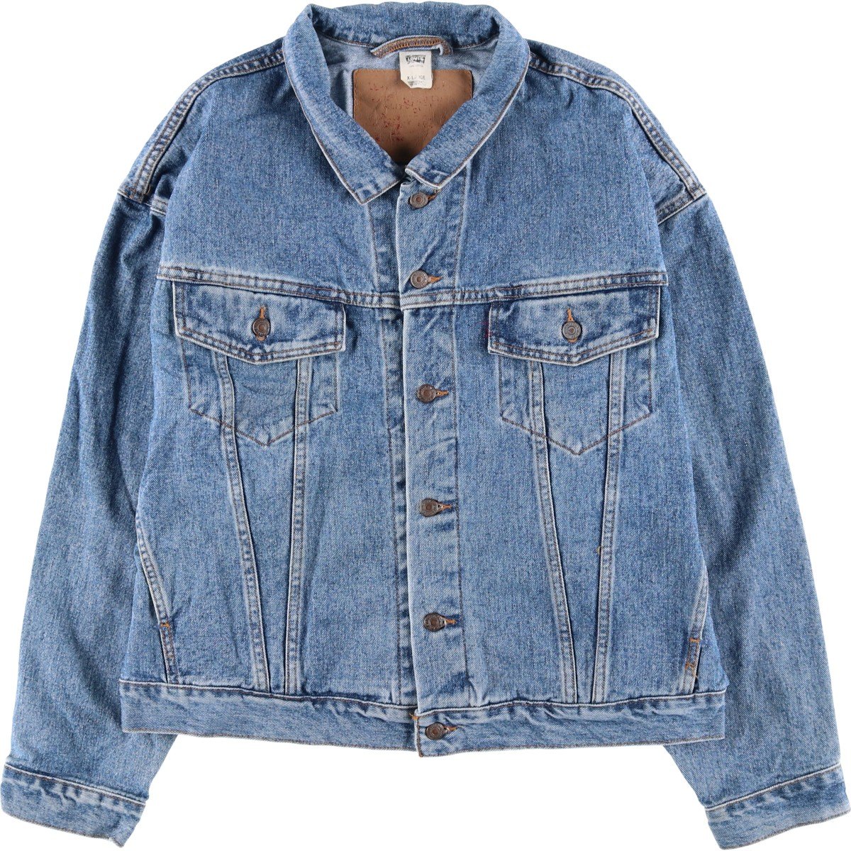 古着 90'S リーバイス Levi's 70598-4891 デニムジャケット Gジャン メンズXL相当 ヴィンテージ /eaa602669 【中古】 【251130】 【SS2603_10】 ブルー系 春秋冬