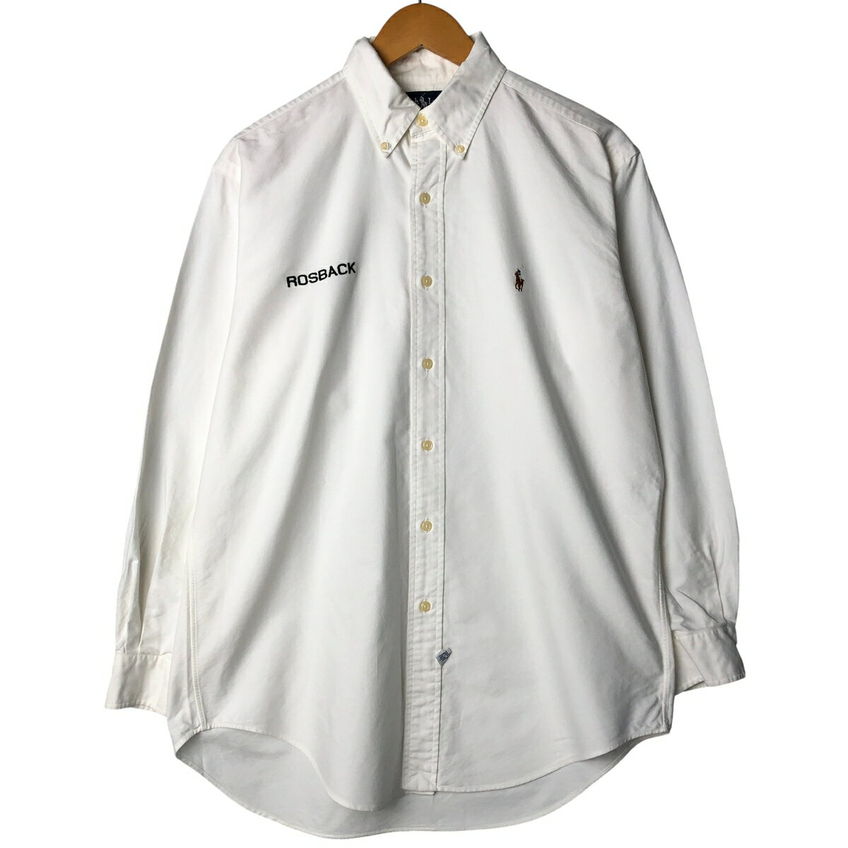 古着 ラルフローレン Ralph Lauren YARMOUTH 長袖 ボタンダウンシャツ メンズM相当 /eaa602830 【中古】 【251129】