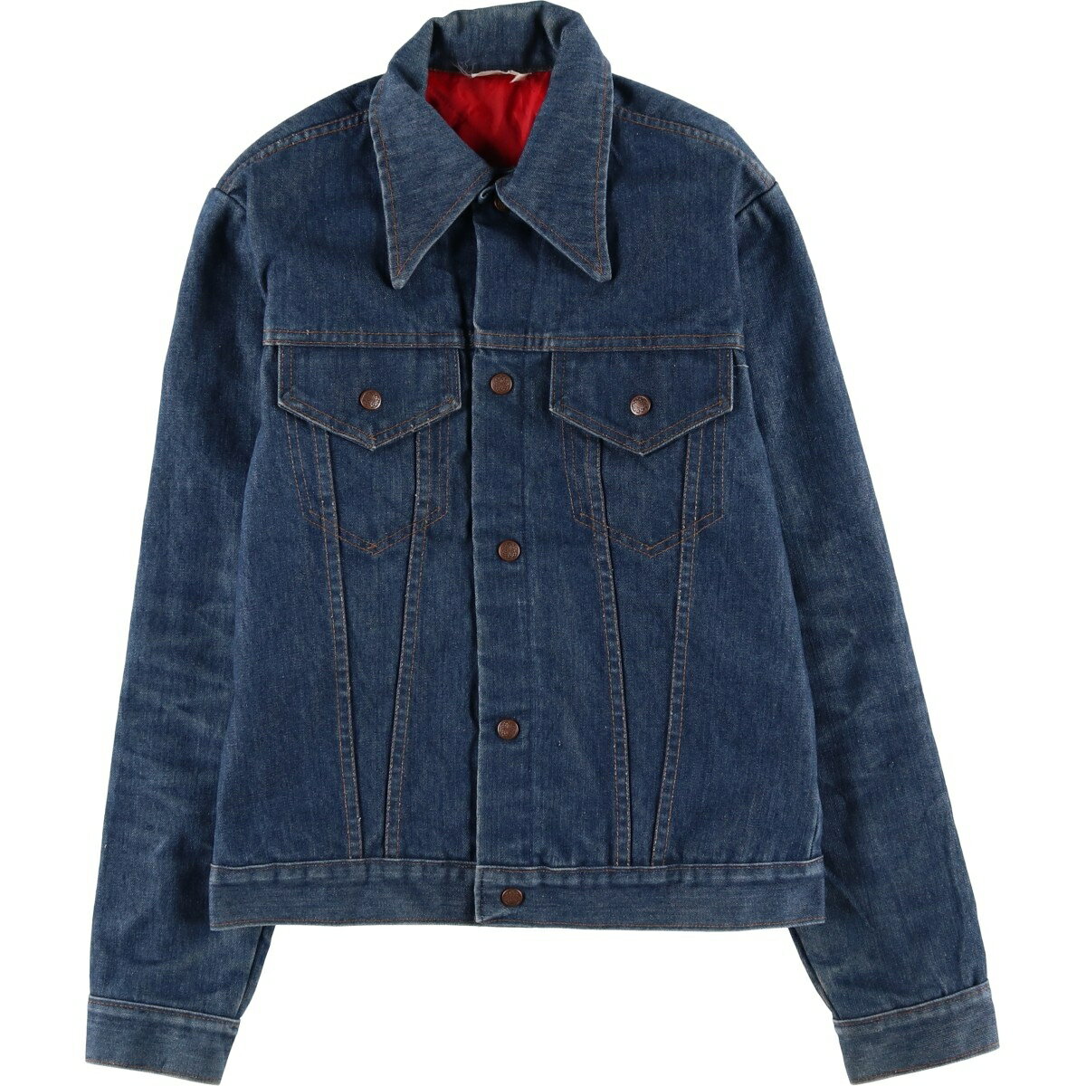 樂天商城 - 古着 デニムジャケット Gジャン メンズS相当 ヴィンテージ /eaa602839 【中古】 【251130】 【SS2603_10】 ブルー系 春秋冬