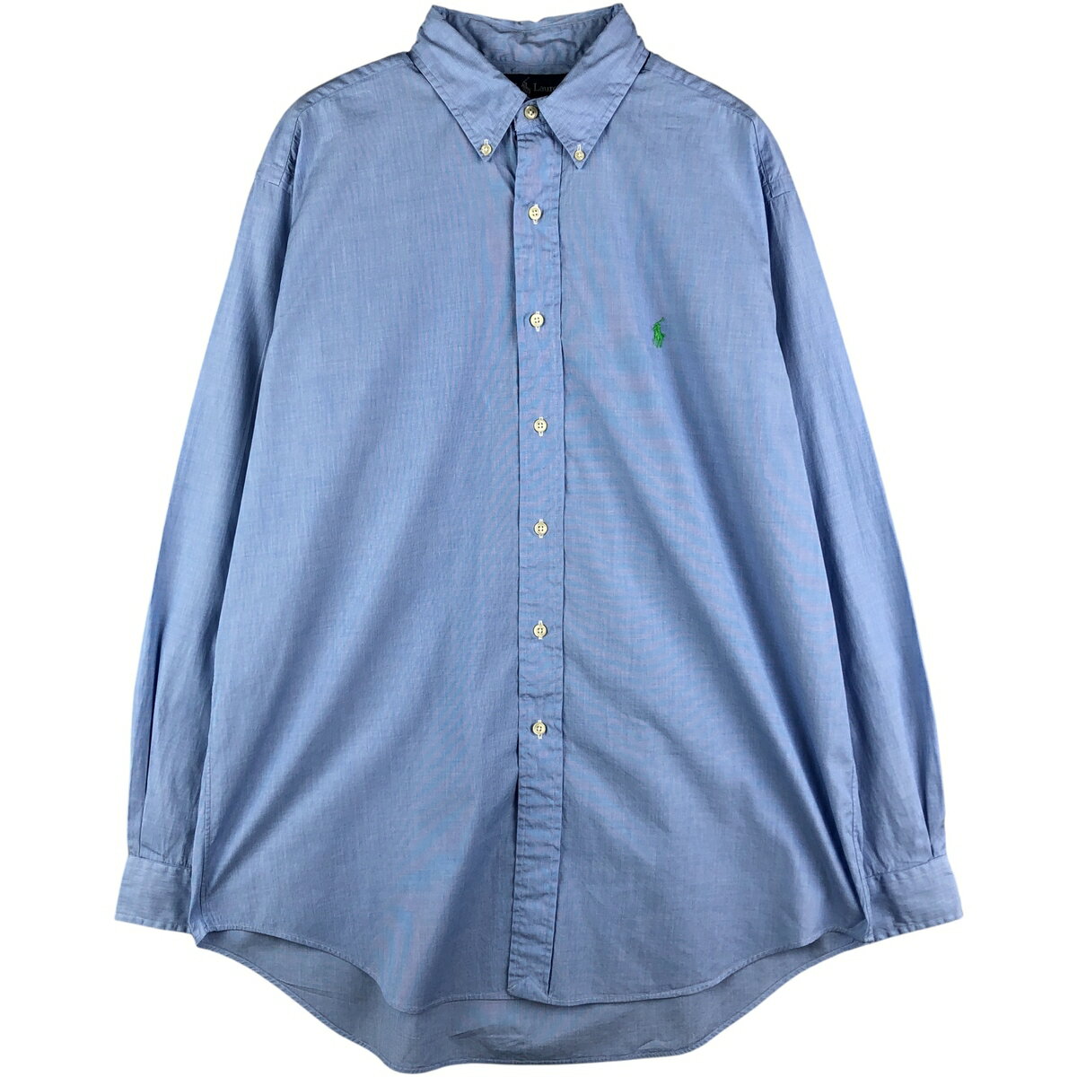 古着 ラルフローレン Ralph Lauren CLASSIC FIT クラシックフィット 長袖 ボタンダウンシャツ メンズL相当 /eaa602903 【中古】 【2512..