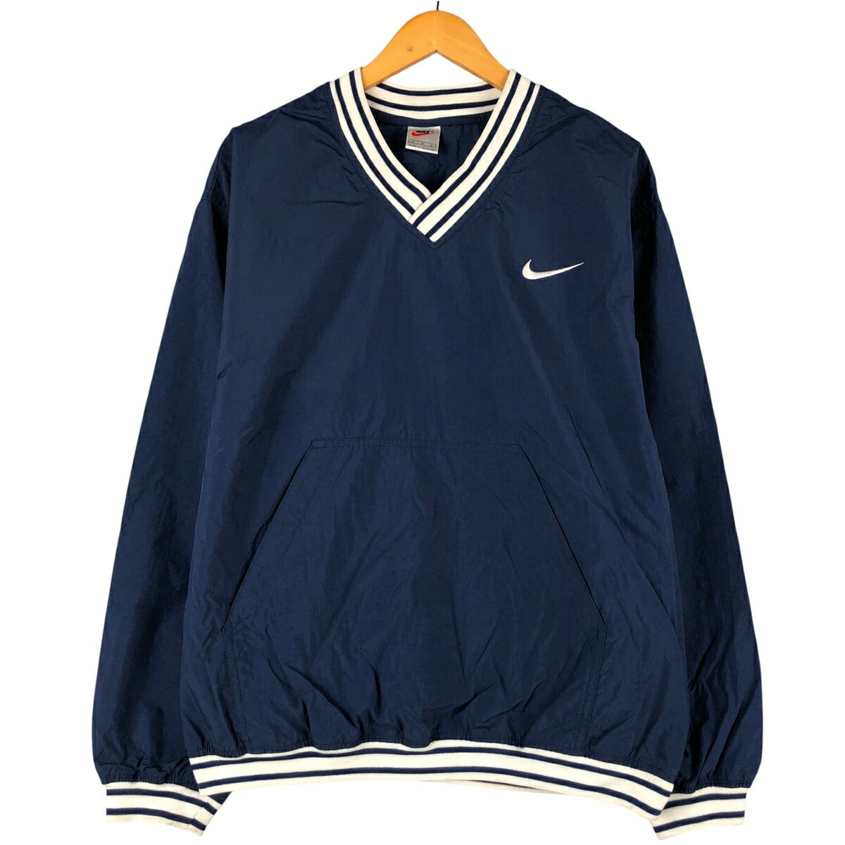 NIKE ナイロンプルオーバー 楽天市場】90s □ NIKE ナイキ ハーフジップ ハイネック ビッグ