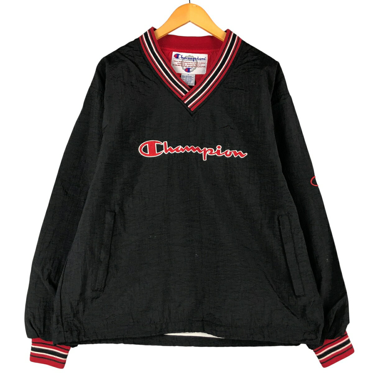 90s　チャンピオン　ナイロンプルオーバー　プルオーバー　ドローコード有り 楽天市場】ナイロンプルオーバー（ブランドチャンピオン）の通販