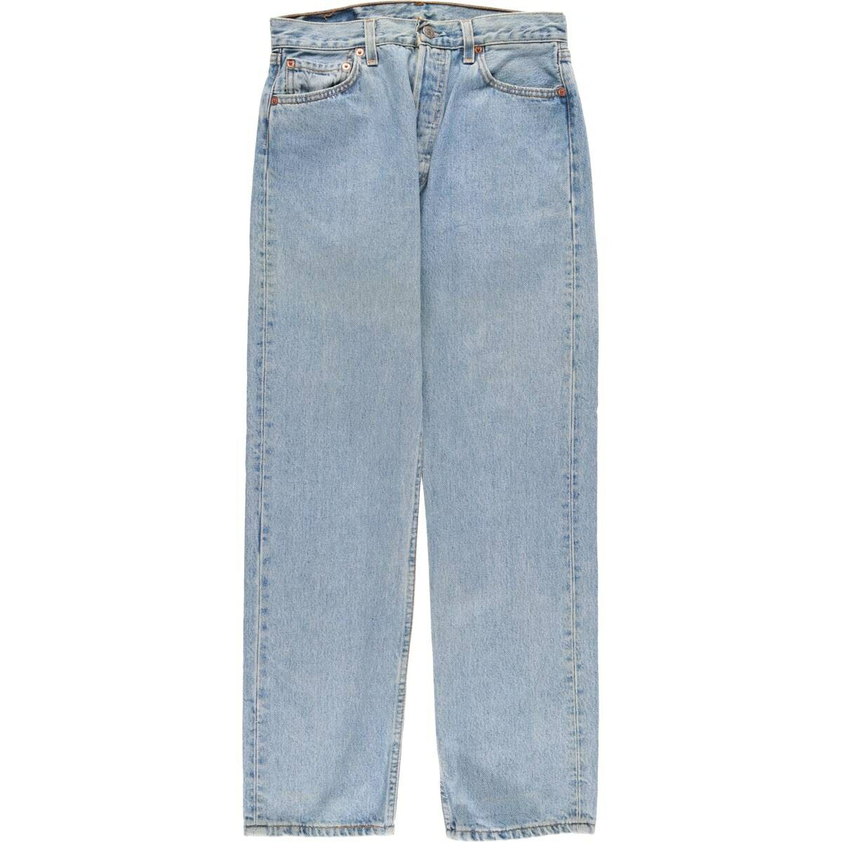 樂天商城 - 古着 00'S リーバイス Levi's 6501-0133 ストレートデニムパンツ USA製 レディースL(w30)相当 /eaa603160 【中古】 【251212】 【Elulu/エルル】 ブルー系 春夏秋冬