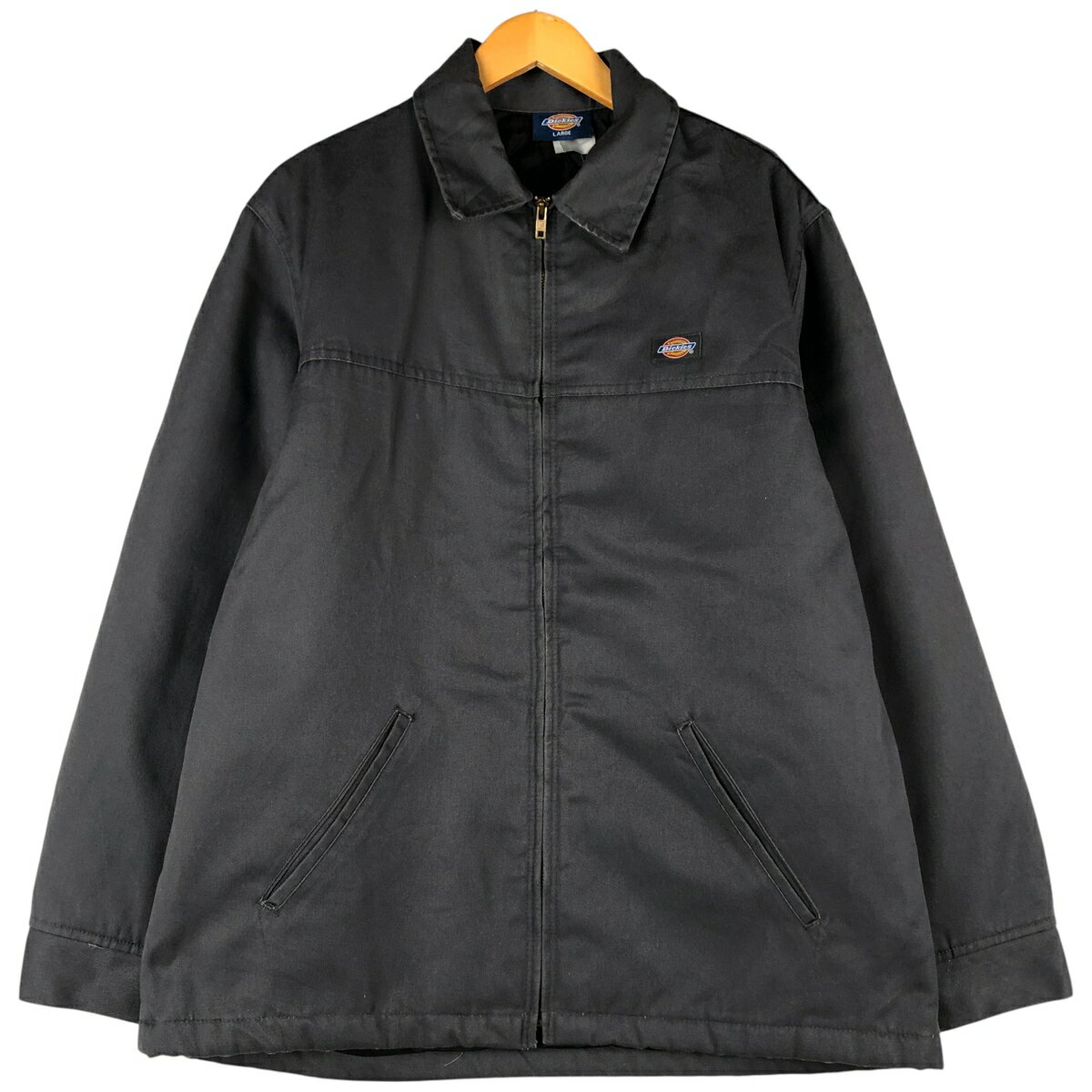 樂天商城 - 古着 ディッキーズ Dickies 中綿入り ワークジャケット メンズL相当 /eaa603232 【中古】 【251205】 【SS2603_10】 グレー系 春秋冬