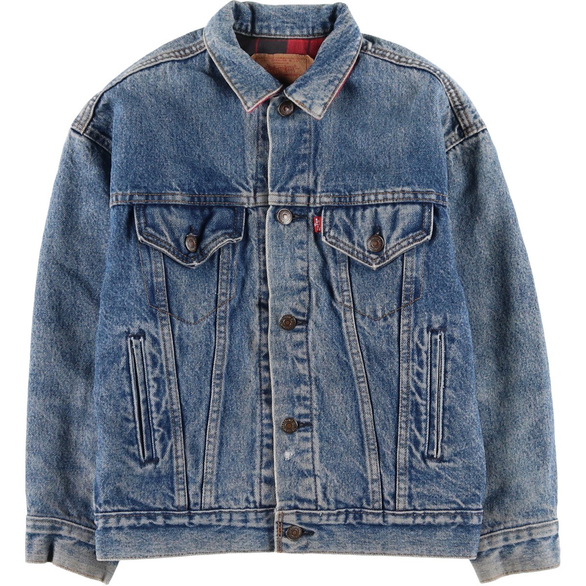 古着 80~90'S リーバイス Levi's 57510-0514 デニムジャケット Gジャン USA製 メンズM相当 ヴィンテージ /eaa603457 【中古】 【251219】