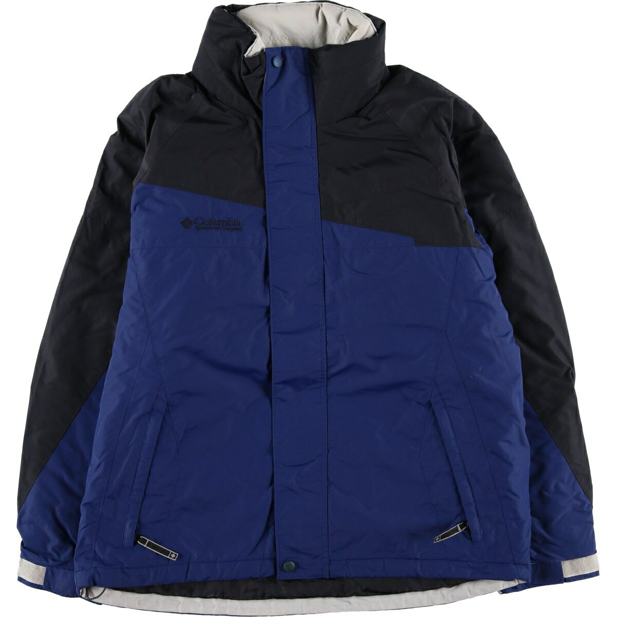 樂天商城 - 古着 コロンビア Columbia 中綿マウンテンジャケット シェルジャケット パファージャケット メンズM相当 /eaa603467 【中古】 【251220】 【SS2603_10】 ブルー系 春秋冬