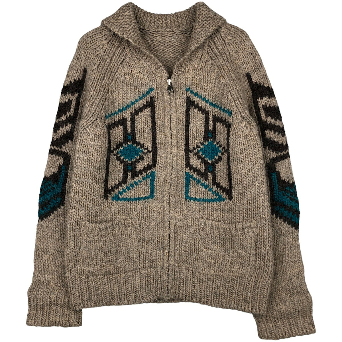 楽天市場】古着 カウチンセーター（ニット・セーター｜トップス