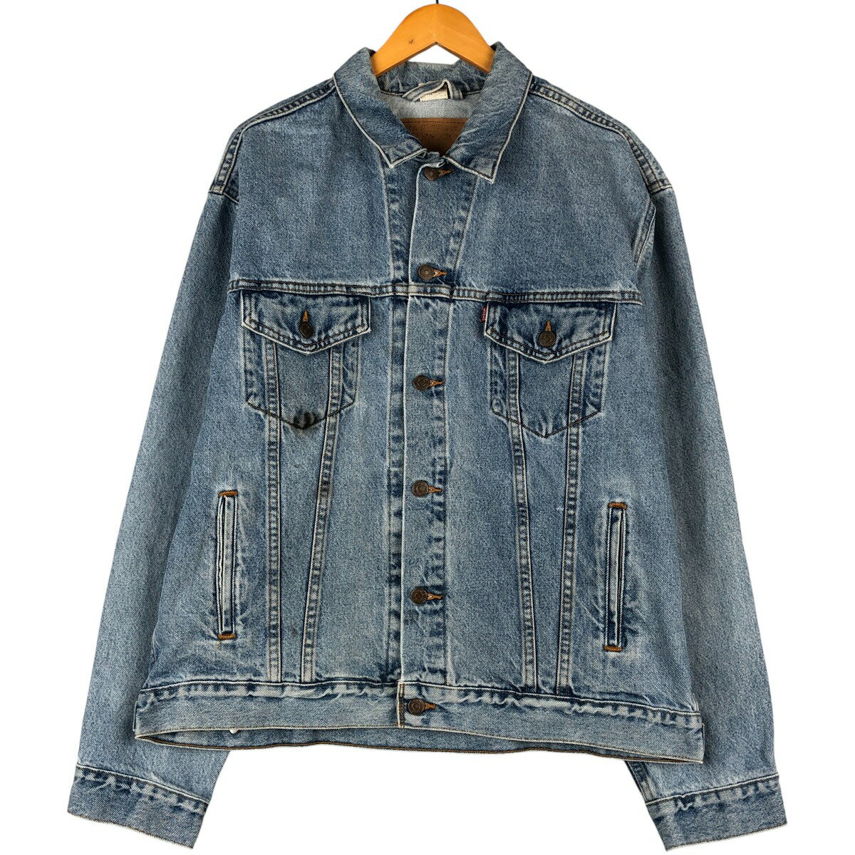 古着 90'S リーバイス Levi's デニムジャケット Gジャン メンズL相当 ヴィンテージ /eaa603696 【中古】 【251206】 【SS2603_10】(4.0)