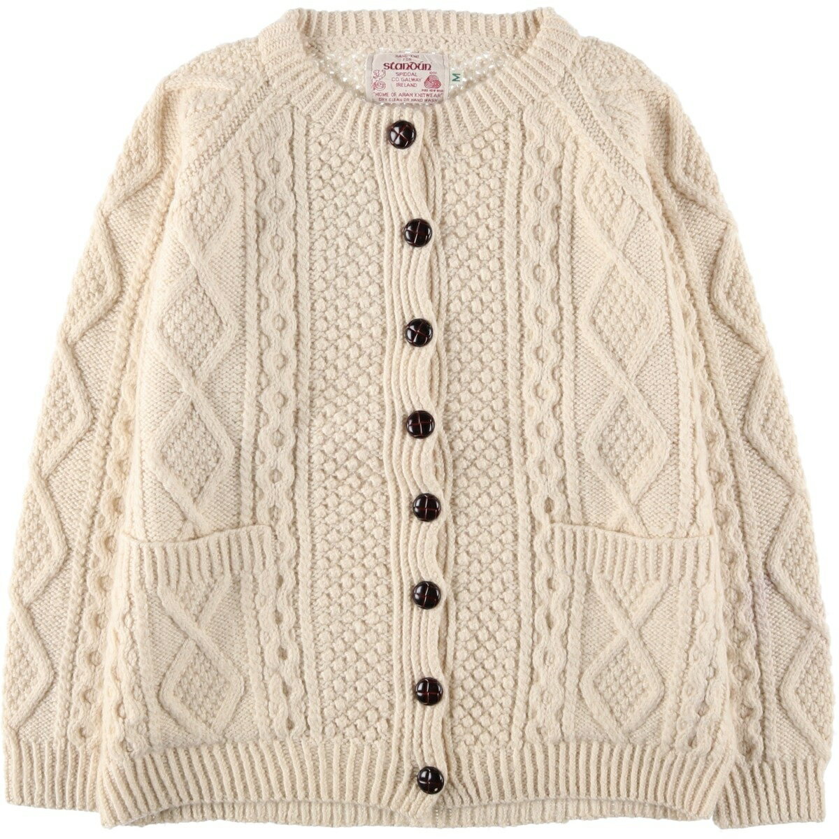 楽天市場】アランニット カーディガン 古着の通販