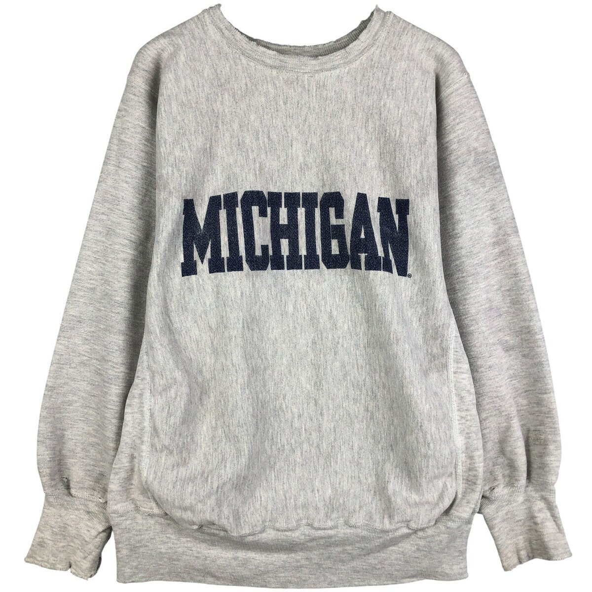Rakuten - 古着 90'S チャンピオン Champion REVERSE WEAVE リバースウィーブ 刺繍タグ MICHIGAN ミシガン大学 カレッジスウェットシャツ トレーナー メンズM相当 ヴィンテージ /eaa603903 【中古】 【251124】 【NH-2508】