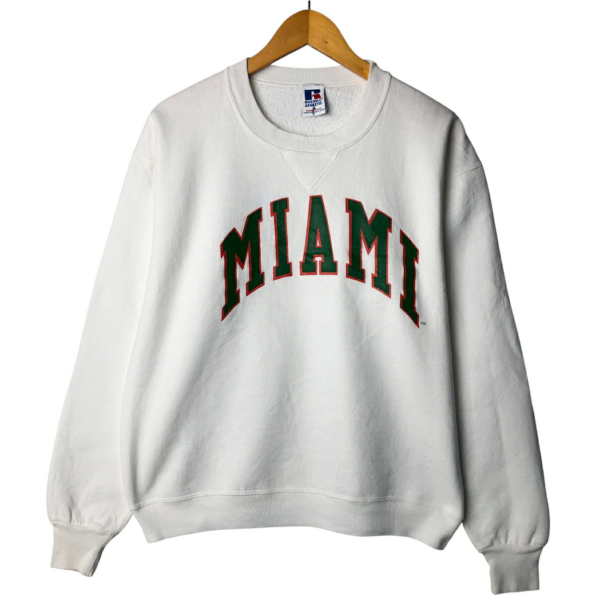 Rakuten - 古着 90'S ラッセル Russell カレッジスウェットシャツ トレーナー USA製 メンズL相当 ヴィンテージ /eaa603917 【中古】 【251127】