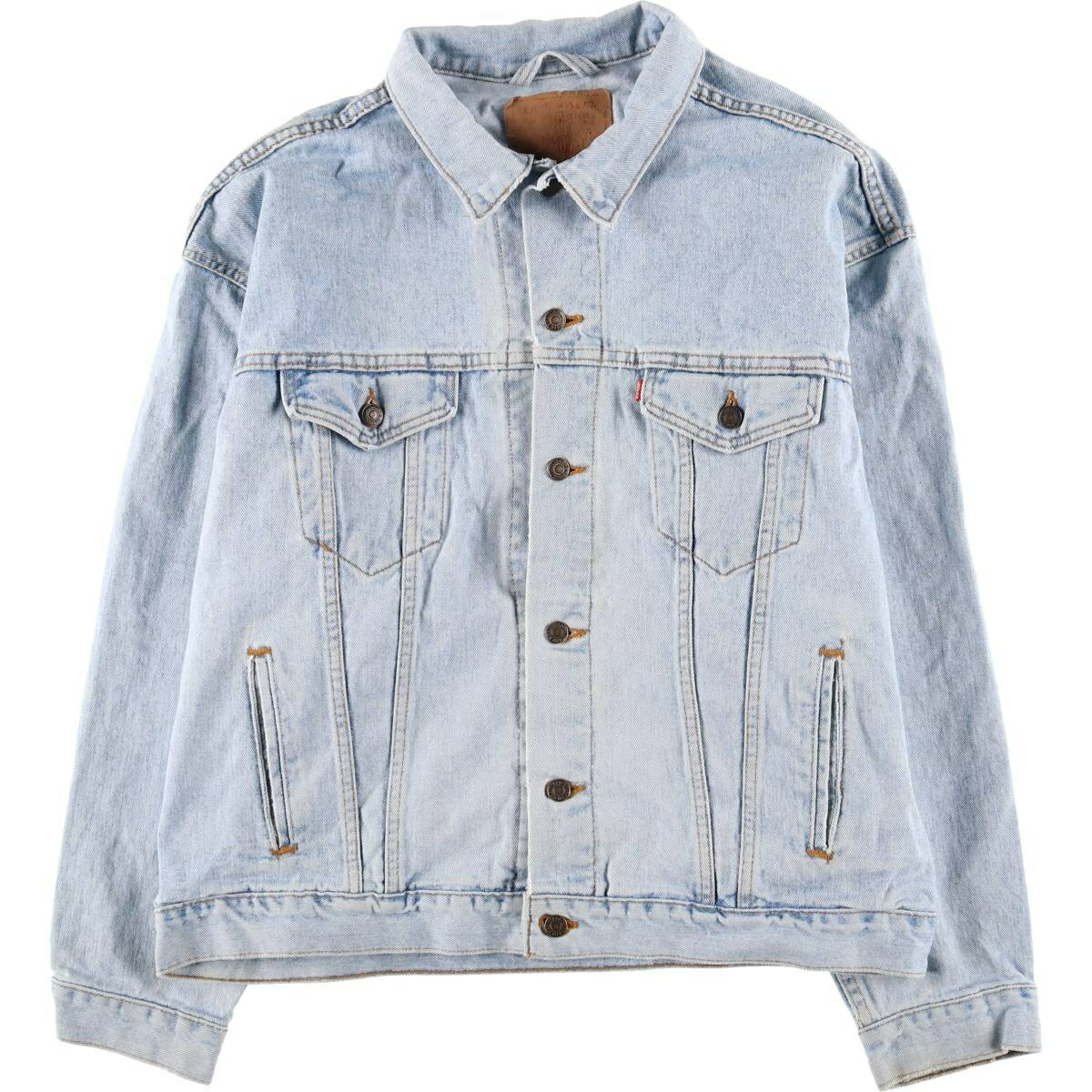 古着 90'S リーバイス Levi's 70507-4834 デニムジャケット Gジャン USA製 メンズXL相当 ヴィンテージ /eaa603978 【中古】 【251129】 【SS2603_10】 ブルー系 春秋冬