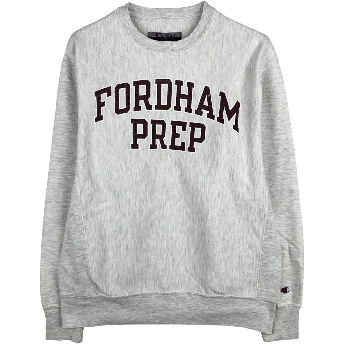 运动 - 古着 00'S チャンピオン Champion ORIGINAL REVERSE WEAVE オリジナルリバースウィーブ カレッジスウェットシャツ トレーナー メンズS相当 /eaa604000 【中古】 【251227】 【NH-2508】 グレー系 春夏秋冬