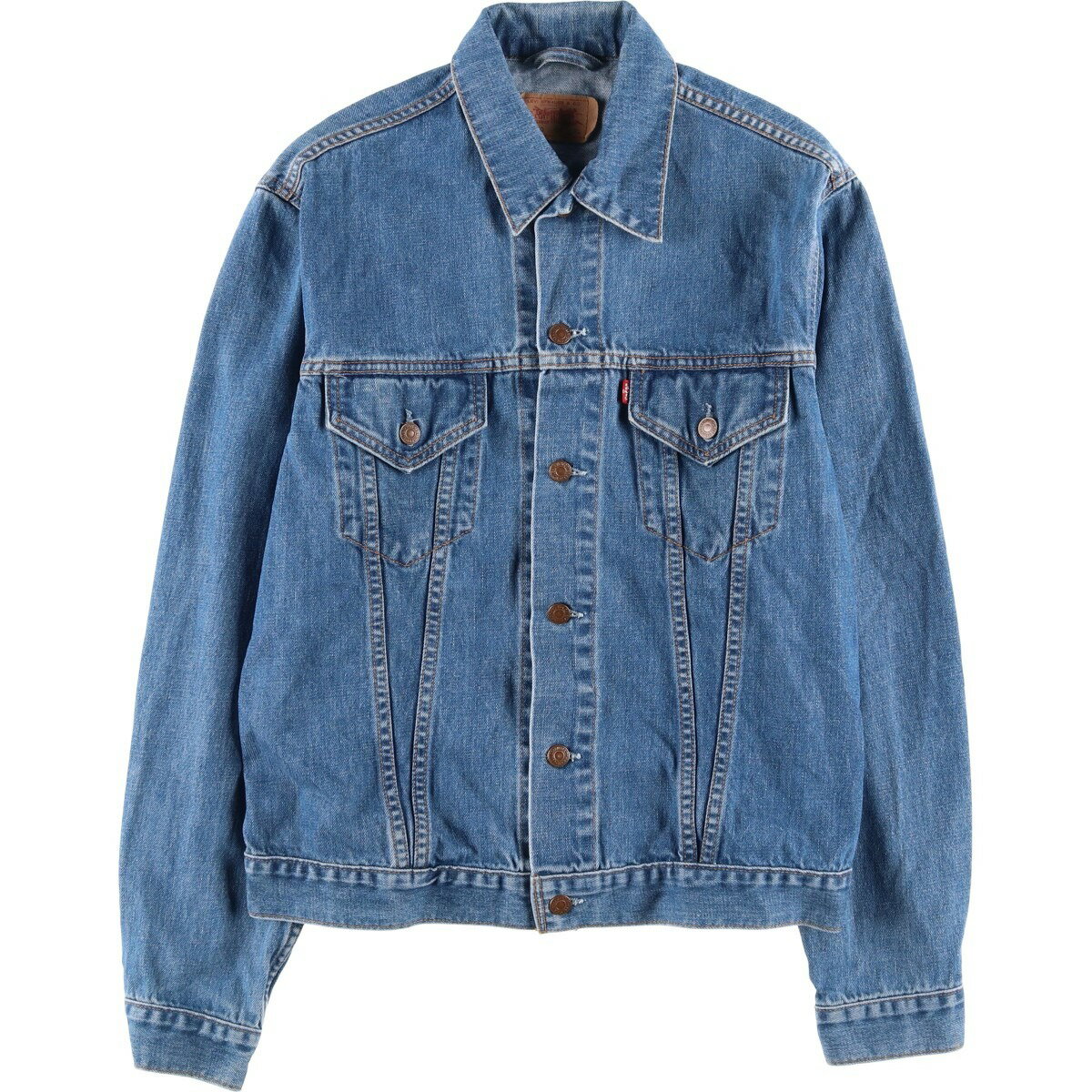 古着 リーバイス Levi's 70500-0414 ユーロモデル デニムジャケット Gジャン メンズXL相当 /eaa604130 【中古】 【251229】 【SS2603_10】 ブルー系 春秋冬