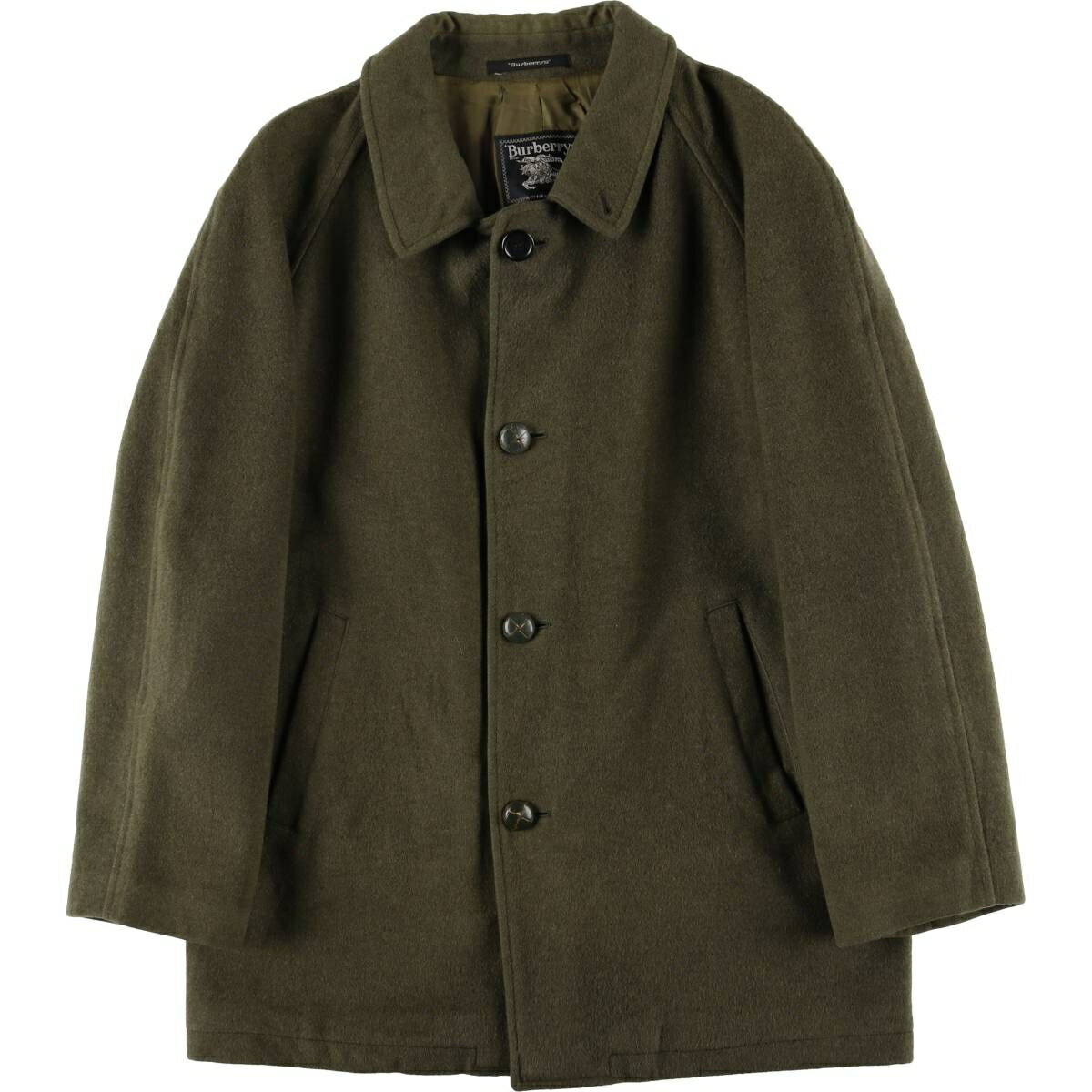 Burberry ハーフコート　size M バーバリーズBurberrys' 裏ノバチェックライナーハーフコート 黒M位 (K