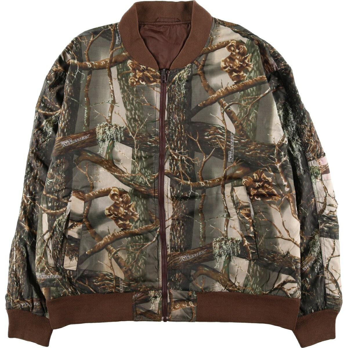 樂天商城 - 古着 90~00'S カベラス Cabelas 迷彩柄 リアルツリーカモ リバーシブル 中綿ジャケット パファージャケット メンズXL相当 /eaa604569 【中古】 【251229】 【SS2603_10】 カーキ系 春秋冬
