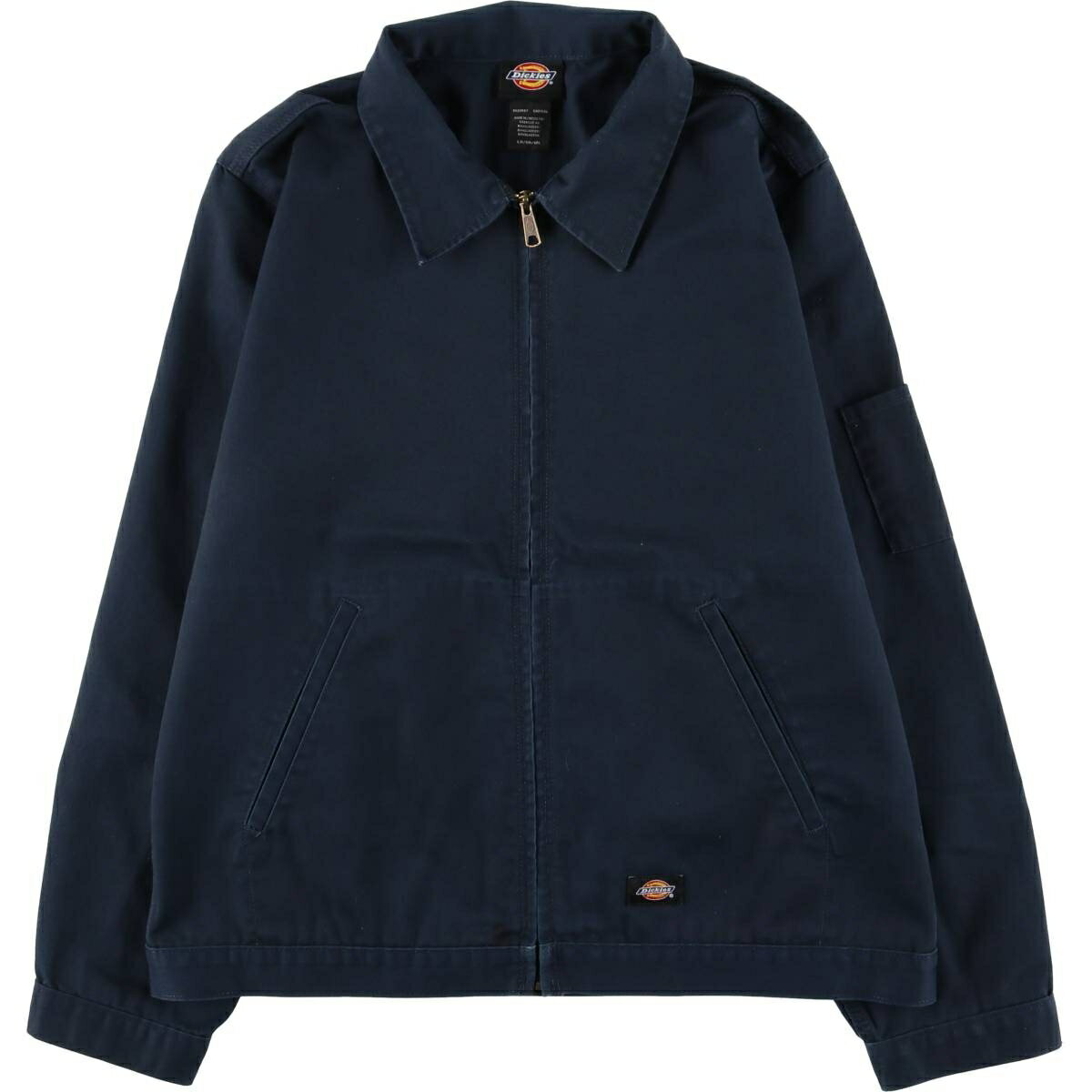 Rakuten - 古着 ディッキーズ Dickies ワークジャケット メンズL相当 /eaa604744 【中古】 【260112】 ネイビー系 春秋冬