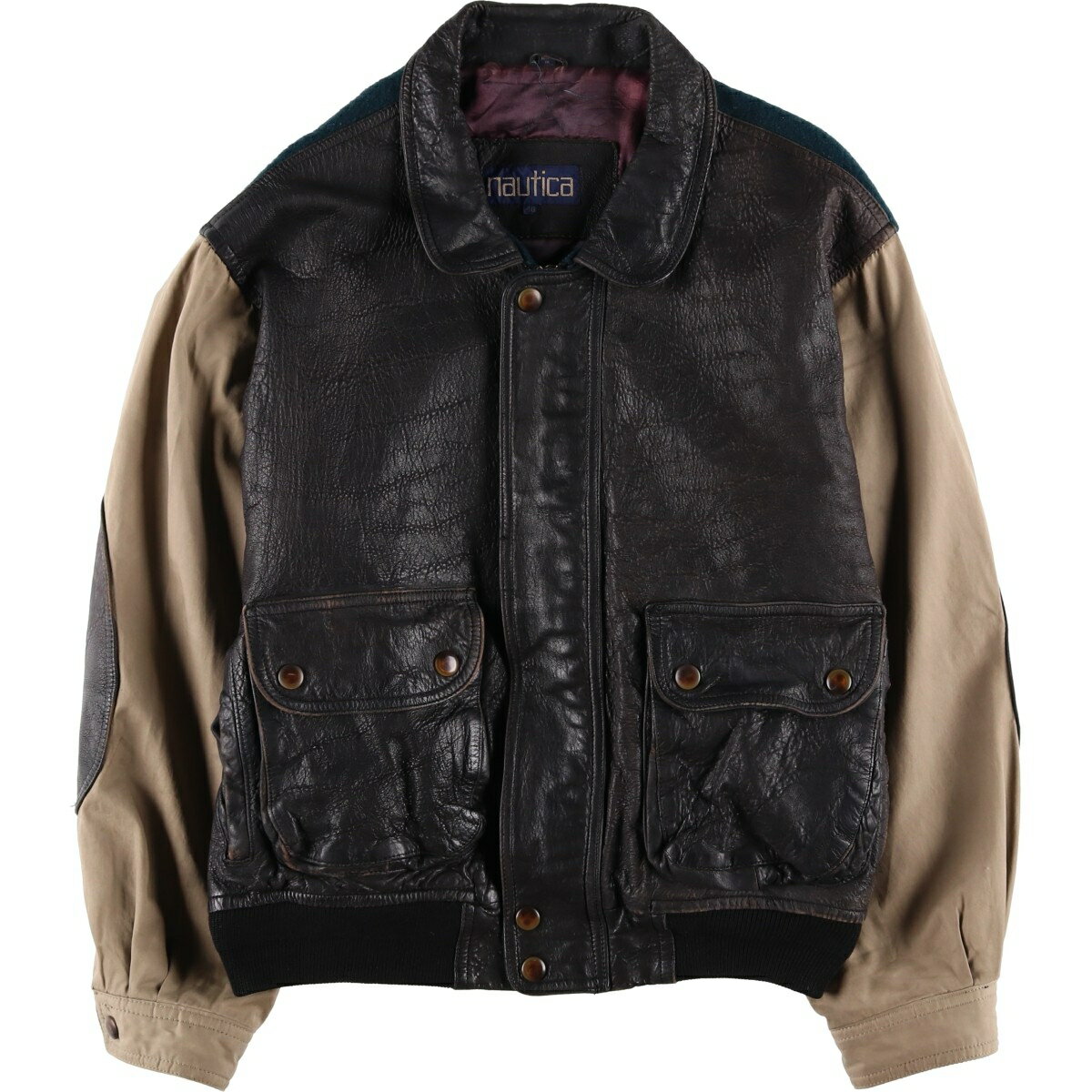 楽天市場】ノーティカ レザージャケット（メンズファッション）の通販
