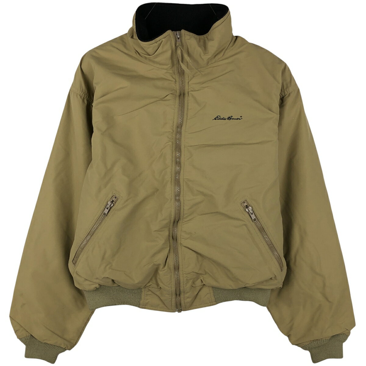 樂天商城 - 古着 エディーバウアー Eddie Bauer 中綿ジャケット パファージャケット USA製 メンズL相当 /eaa604864 【中古】 【260109】 【NY2601】 【NH-2508】 ベージュ系 春秋冬