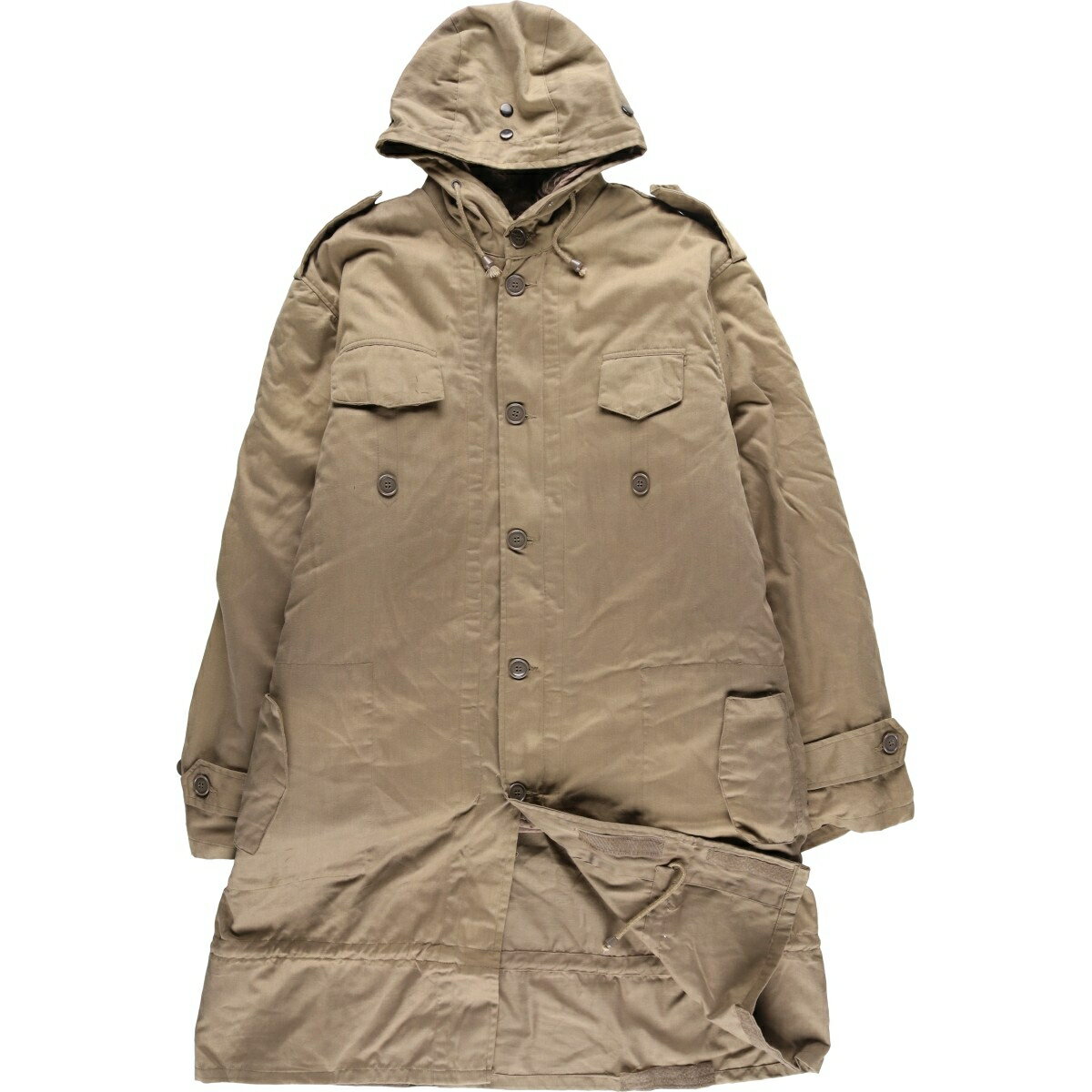 樂天商城 - 古着 ドイツ軍 フィールドパーカー モッズコート メンズXL相当 /eaa604921 【中古】 【251226】 【SS2603_10】 ブラウン系 春秋冬