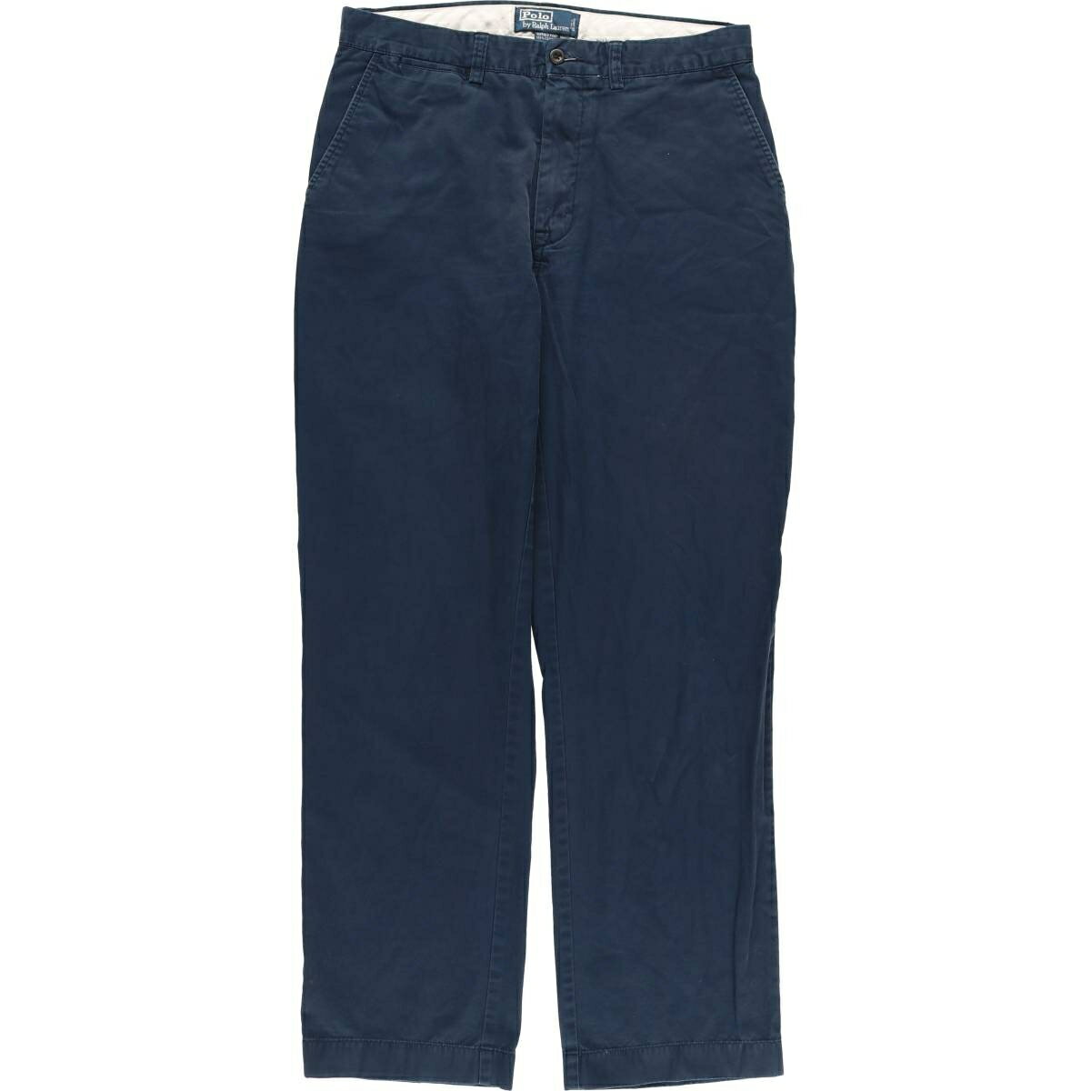 樂天商城 - 古着 ラルフローレン Ralph Lauren POLO by Ralph Lauren SUFFIELD PANT ツータック チノパンツ メンズw32相当 /eaa605116 【中古】 【251227】 ネイビー系 春夏秋冬