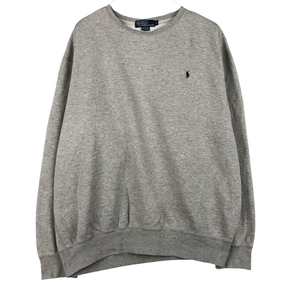 古着 ラルフローレン Ralph Lauren POLO by Ralph Lauren ワンポイントロゴスウェットシャツ トレーナー メンズL相当 /eaa605183 【中..