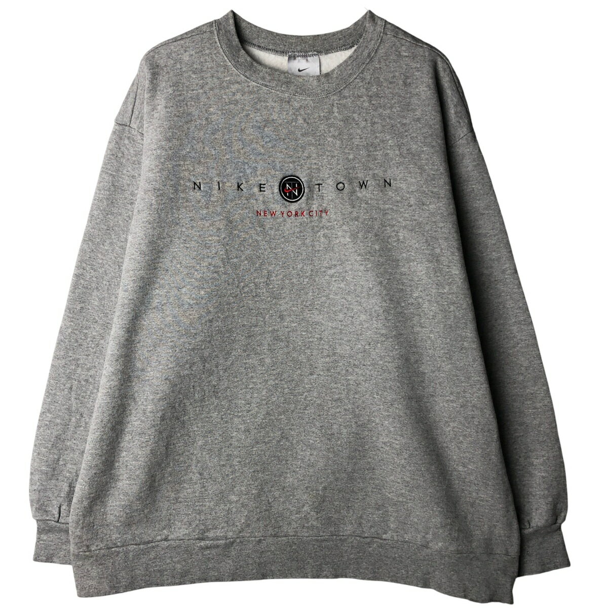 Rakuten - 古着 90'S ナイキ NIKE ロゴスウェットシャツ トレーナー USA製 メンズXL相当 ヴィンテージ /eaa605253 【中古】 【251228】 【NH-2508】 グレー系 春夏秋冬