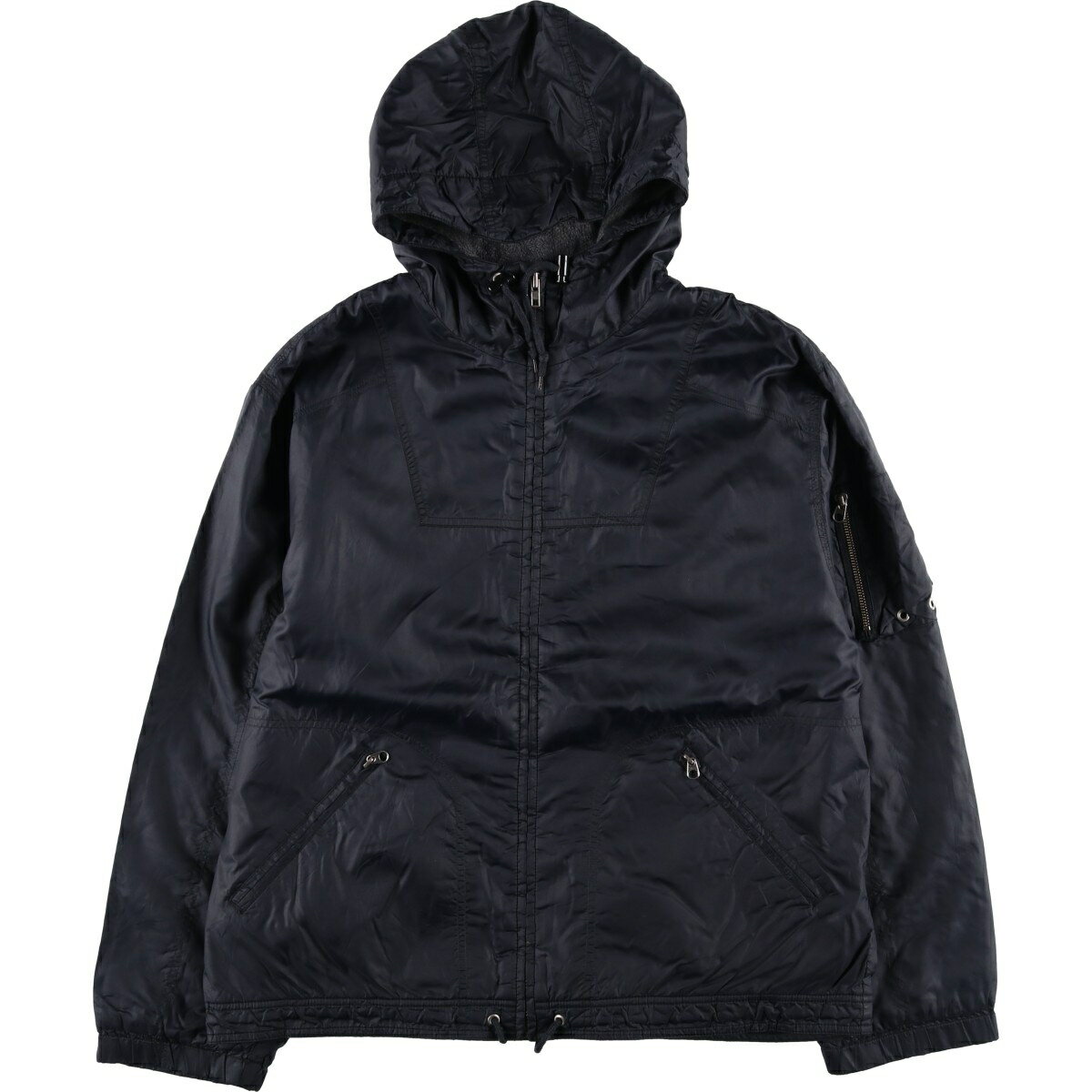 樂天商城 - 古着 90'S エディーバウアー Eddie Bauer EBTEK 中綿パーカー パファージャケット メンズM相当 ヴィンテージ /eaa605354 【中古】 【260109】 【NY2601】 【SS2606_10】