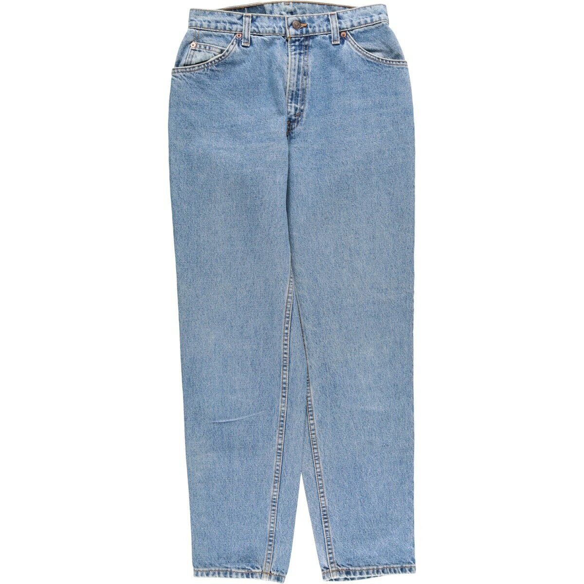 樂天商城 - 古着 90'S リーバイス Levi's 15951-0765 RELAXED FIT TAPERED LEG オレンジタブ テーパードデニムパンツ USA製 レディースL(w28)相当 ヴィンテージ /eaa605399 【中古】 【260112】 【ADEL/アデル】 ブルー系 春夏秋冬