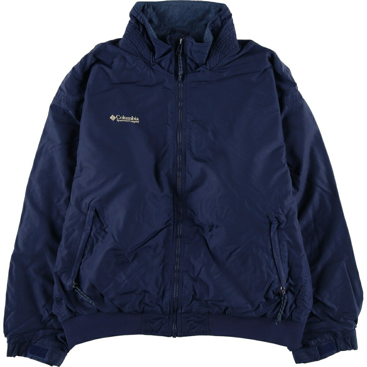 樂天商城 - 古着 90~00'S コロンビア Columbia 中綿ジャケット パファージャケット メンズXL相当 ヴィンテージ /eaa605452 【中古】 【260109】 【NY2601】 ネイビー系 春秋冬