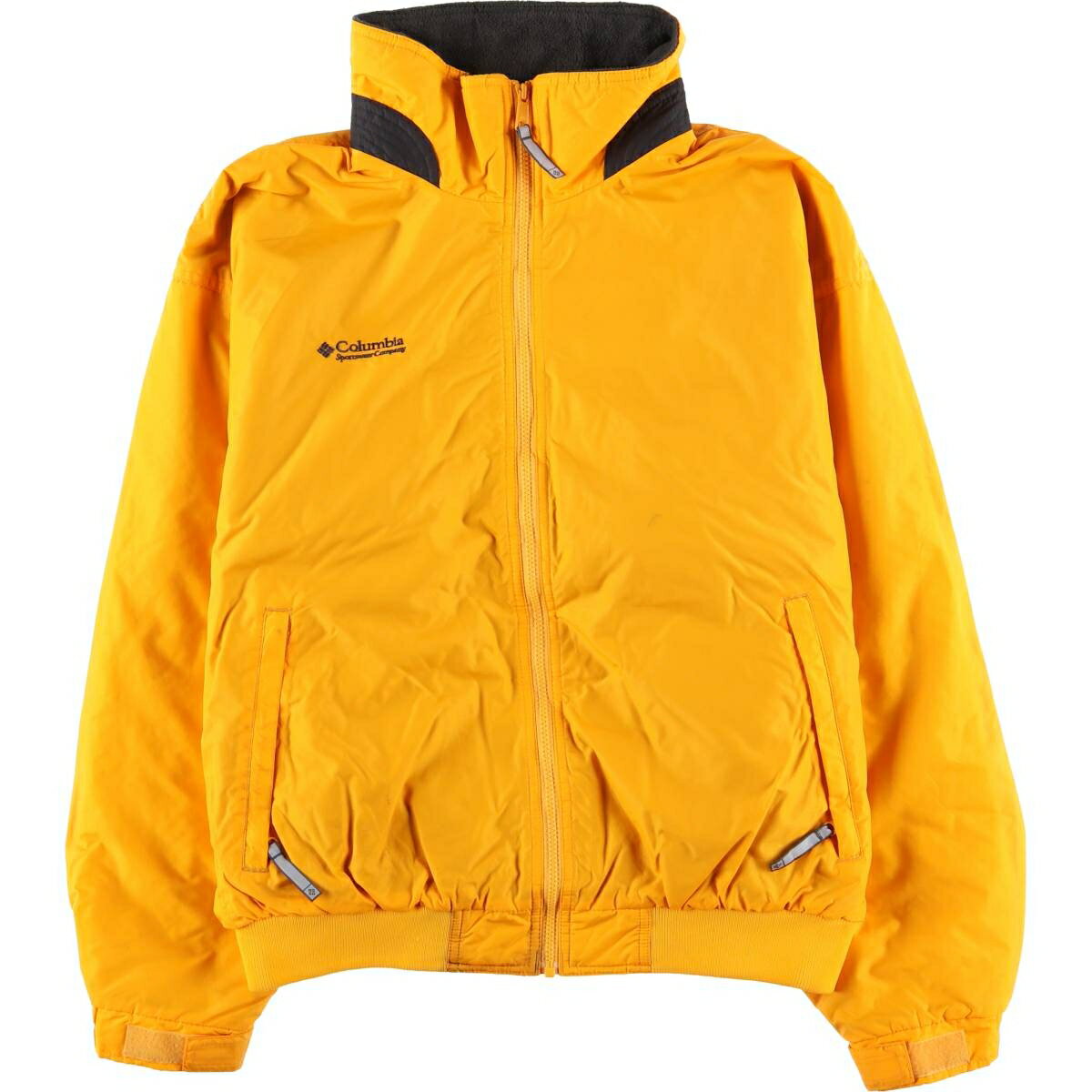 【大人気！】極暖　columbia ダウンジャケット ブラウン　イエロー　M Columbia / コロンビア ダウンジャケット イエロー/ブラウン - メルカリ