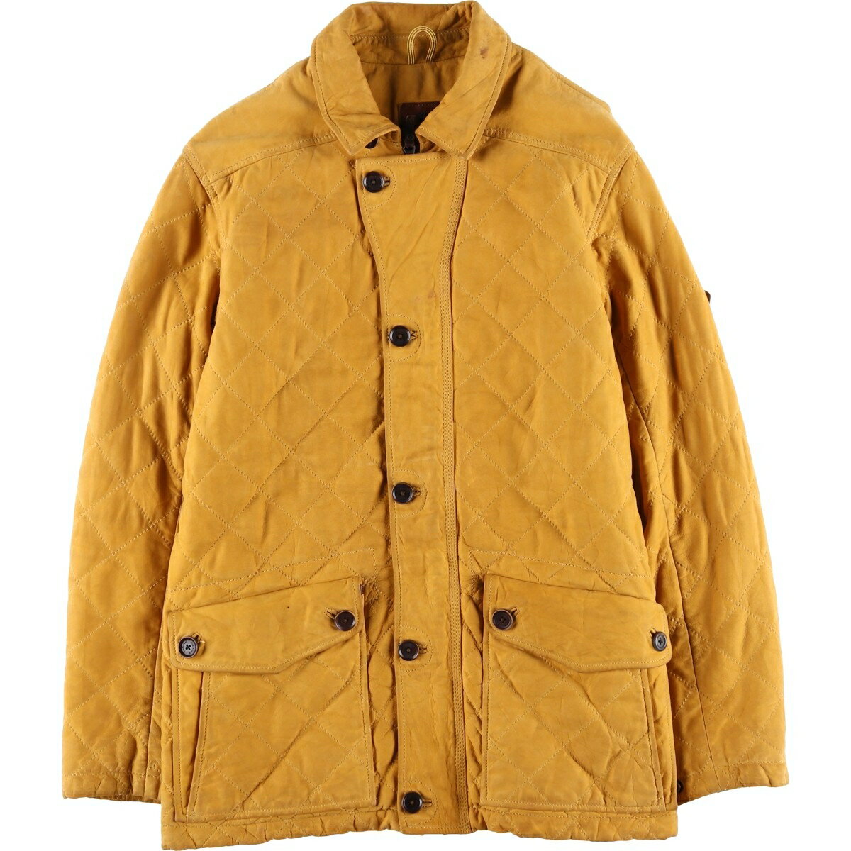 古着 90'S ティンバーランド Timberland キルティング 中綿入り レザージャケット メンズL相当 /eaa605510 【中古】 【260111】 【GR-NV-2602】