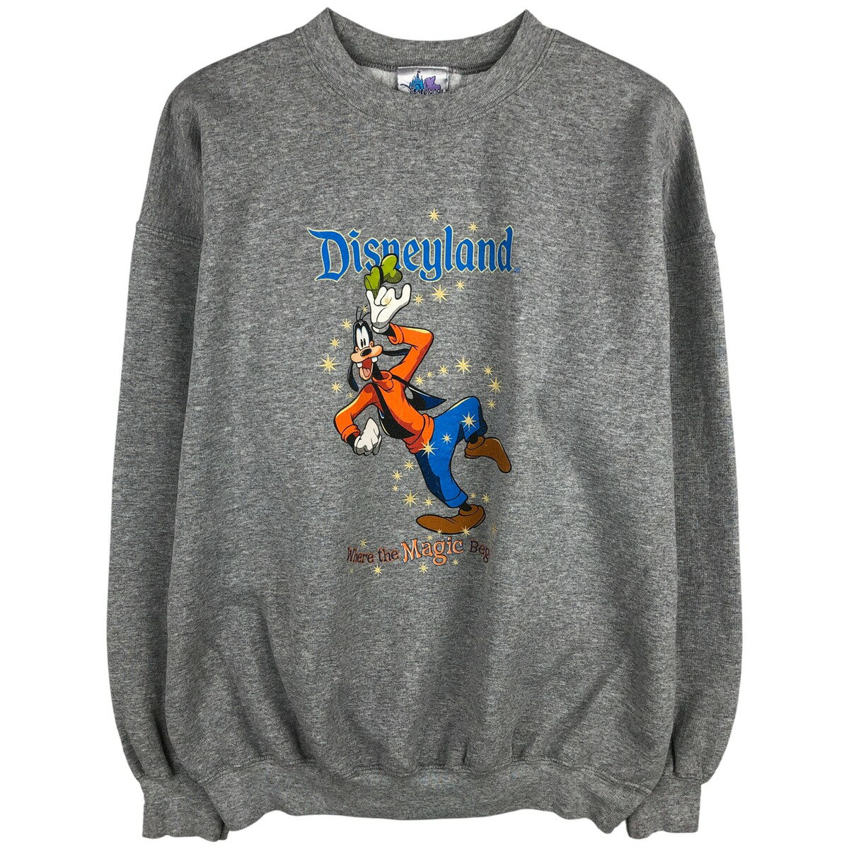古着 Disneyland GOOFY グーフィー キャラクタースウェットシャツ トレーナー USA製 メンズXL相当 /eaa605746 【中古】 【251227】 【N..
