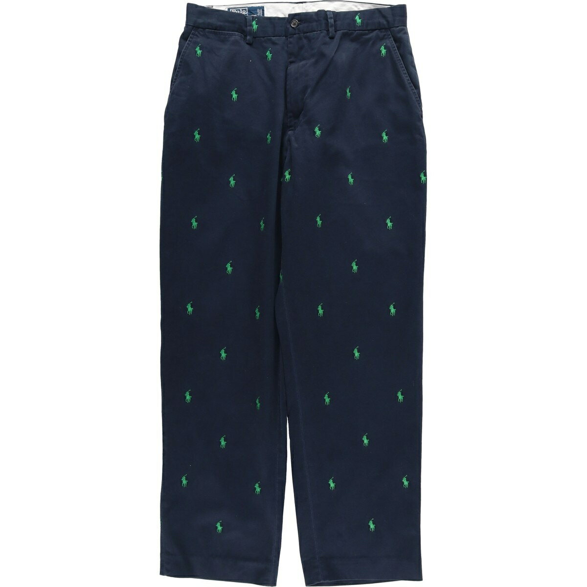 Rakuten - 古着 ラルフローレン Ralph Lauren POLO by Ralph Lauren 総柄 チノパンツ メンズw32相当 /eaa605802 【中古】 【260102】 【GR-UN-2602】