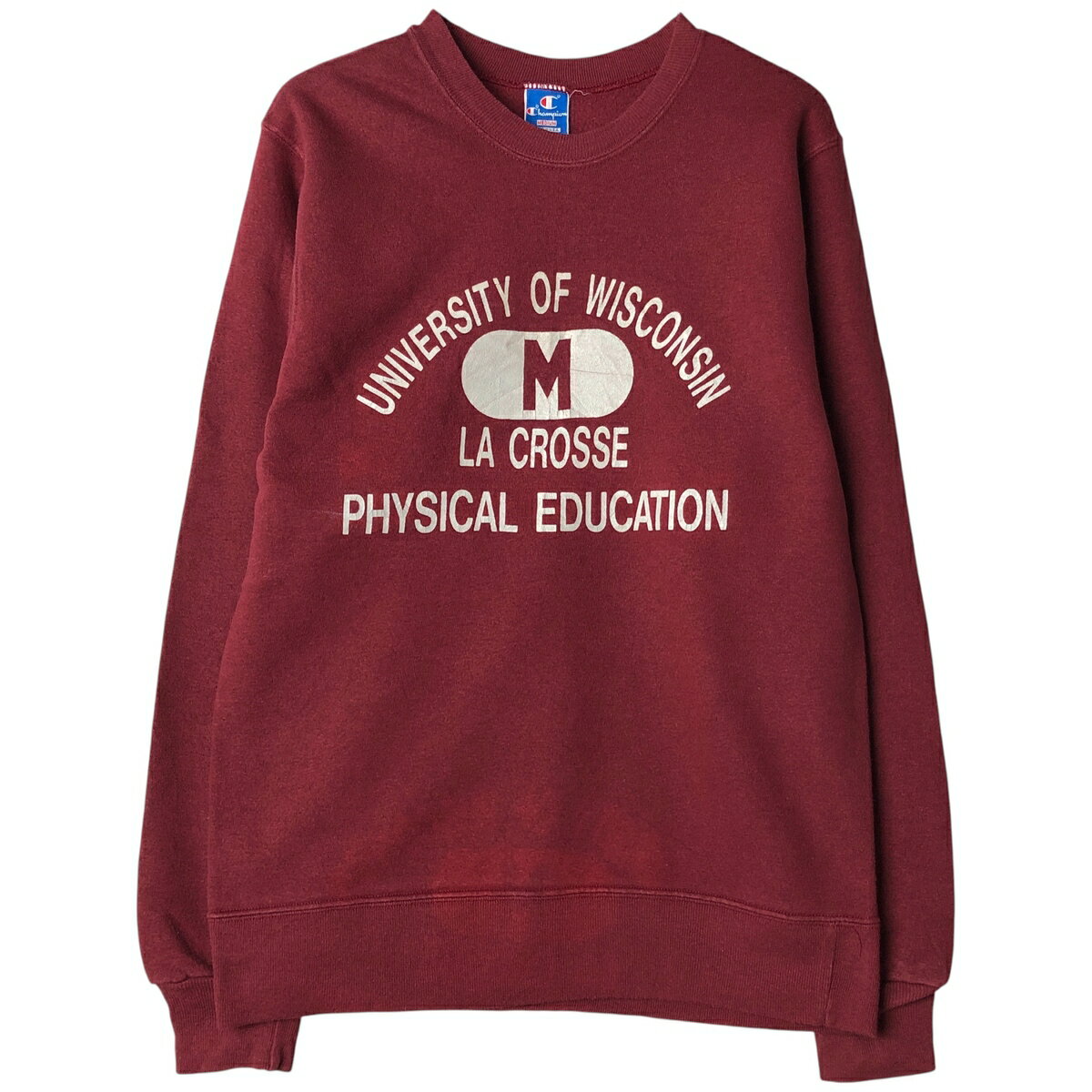 Rakuten - 古着 90'S チャンピオン Champion カレッジスウェットシャツ トレーナー USA製 メンズM相当 ヴィンテージ /eaa606193 【中古】 【260111】 【NH-2508】 レッド系 春夏秋冬