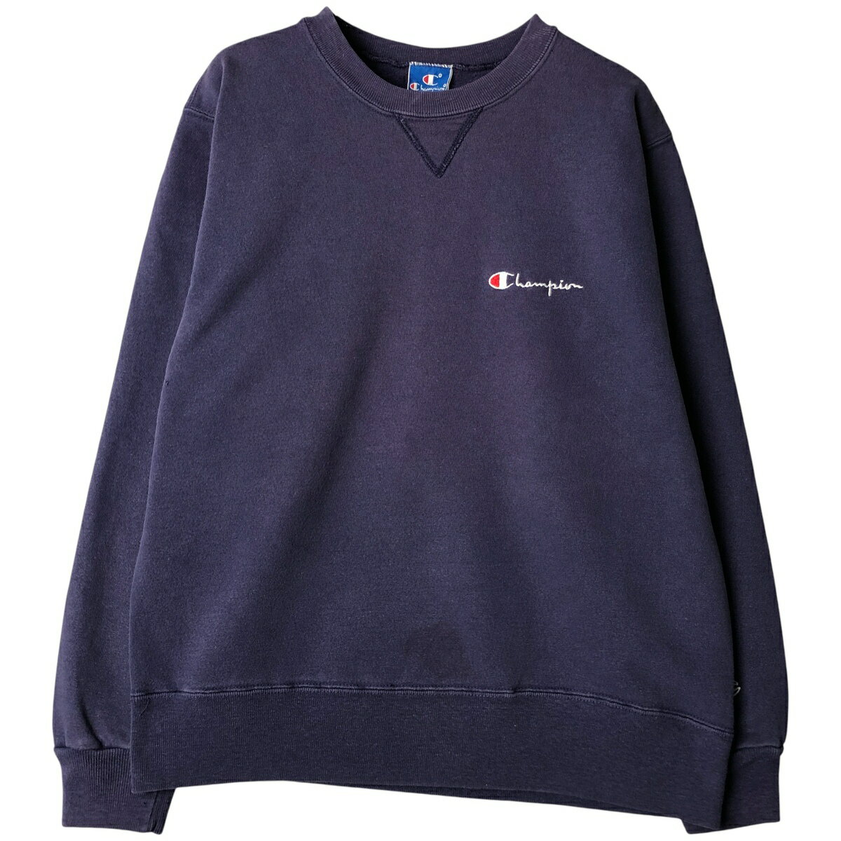 Rakuten - 古着 90'S チャンピオン Champion ワンポイントロゴスウェットシャツ トレーナー USA製 メンズL相当 ヴィンテージ /eaa606194 【中古】 【260111】 【NH-2508】 パープル系 春夏秋冬