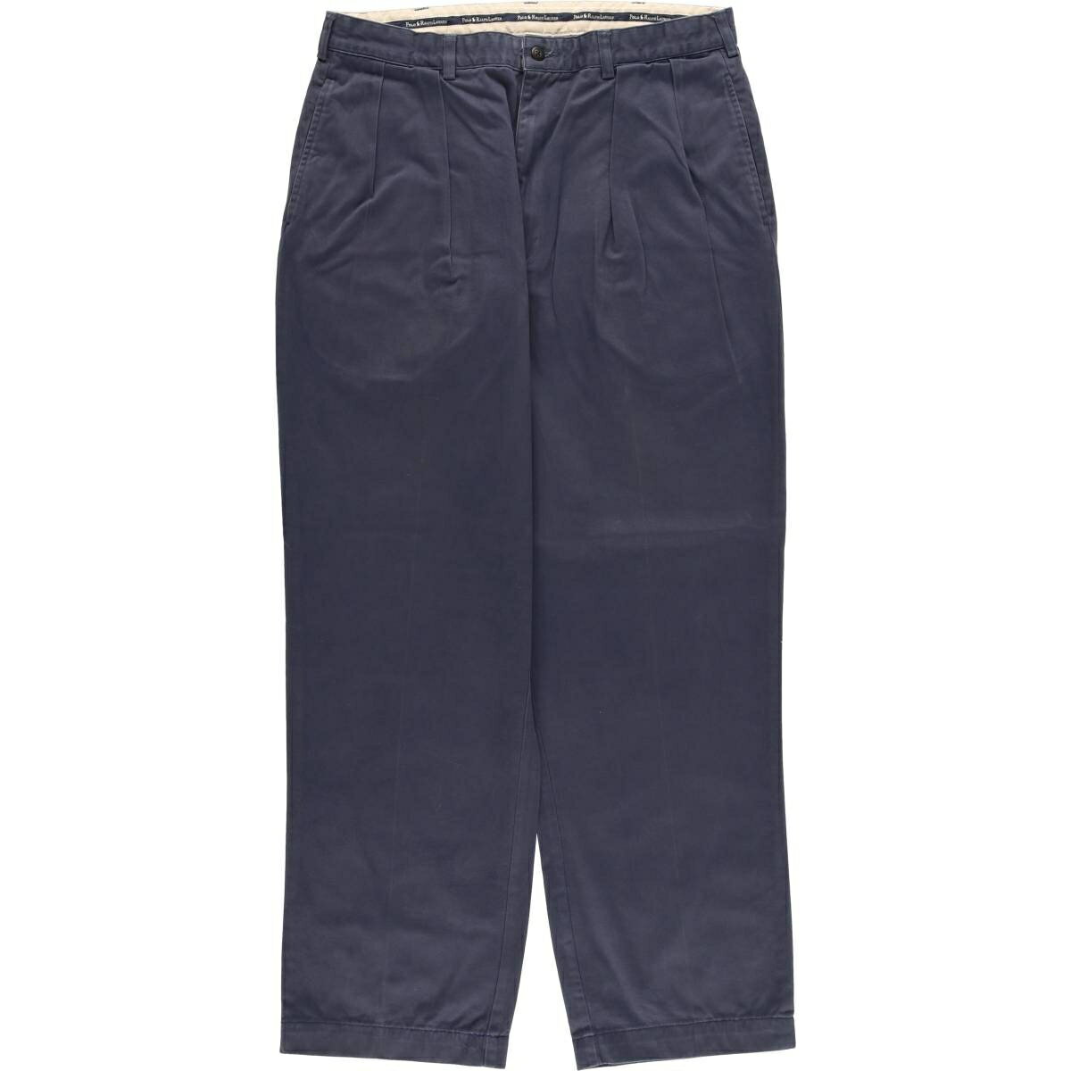 乐天商城 - 古着 ラルフローレン Ralph Lauren Polo Ralph Lauren ANDREW PANT ツータック チノパンツ メンズw34相当 /eaa606362 【中古】 【260110】 【SS2606_10】