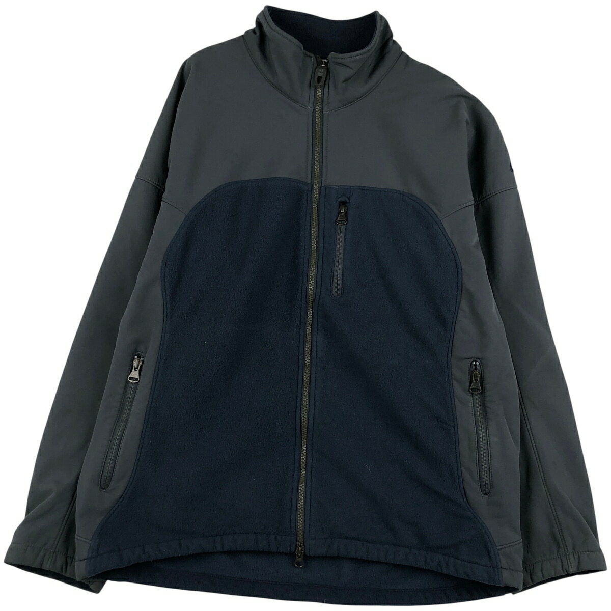 Rakuten - 古着 00'S ナイキ NIKE 切替 フリースジャケット メンズL相当 /eaa606394 【中古】 【260122】 【NH-2508】 ネイビー系 春秋冬