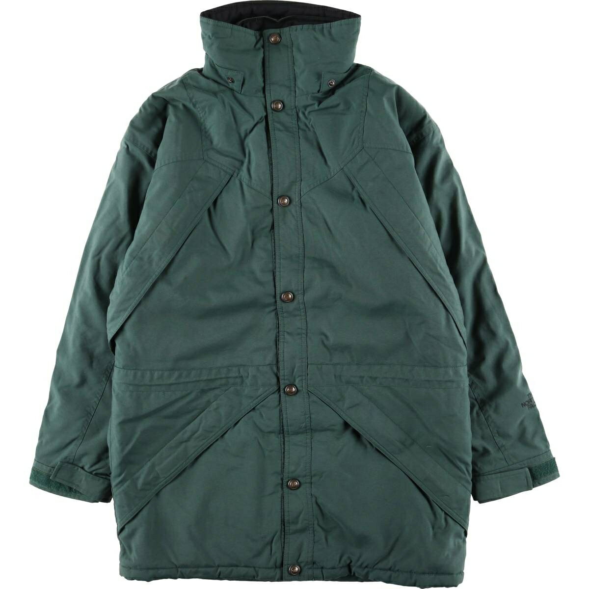 樂天商城 - 古着 90~00'S ザノースフェイス THE NORTH FACE 中綿マウンテンジャケット シェルジャケット パファージャケット メンズXL相当 /eaa606421 【中古】 【260117】 グリーン系 春秋冬